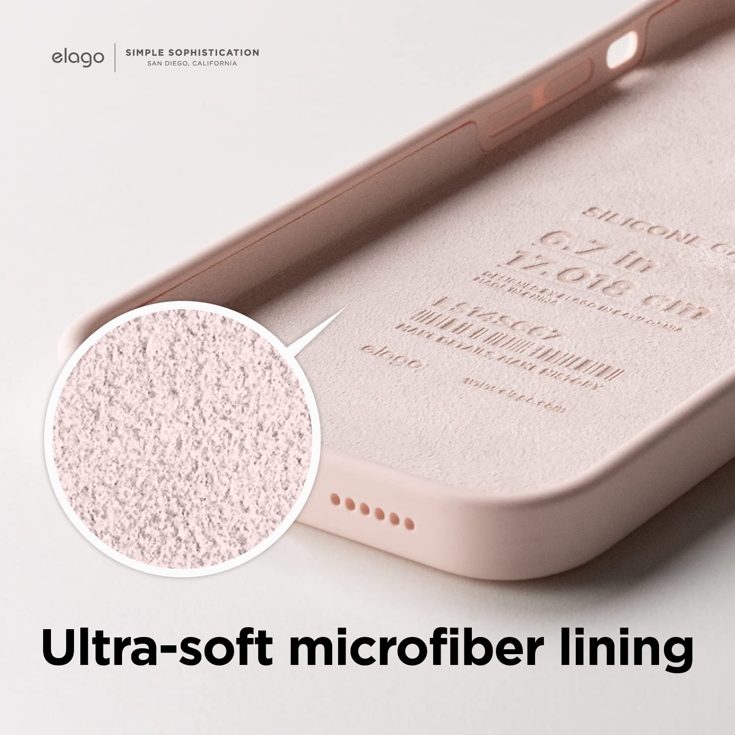 Foto 7 | Funda De Teléfono Elago Compatible Con Iphone 14 Pro Liquid Silico - Venta Internacional.