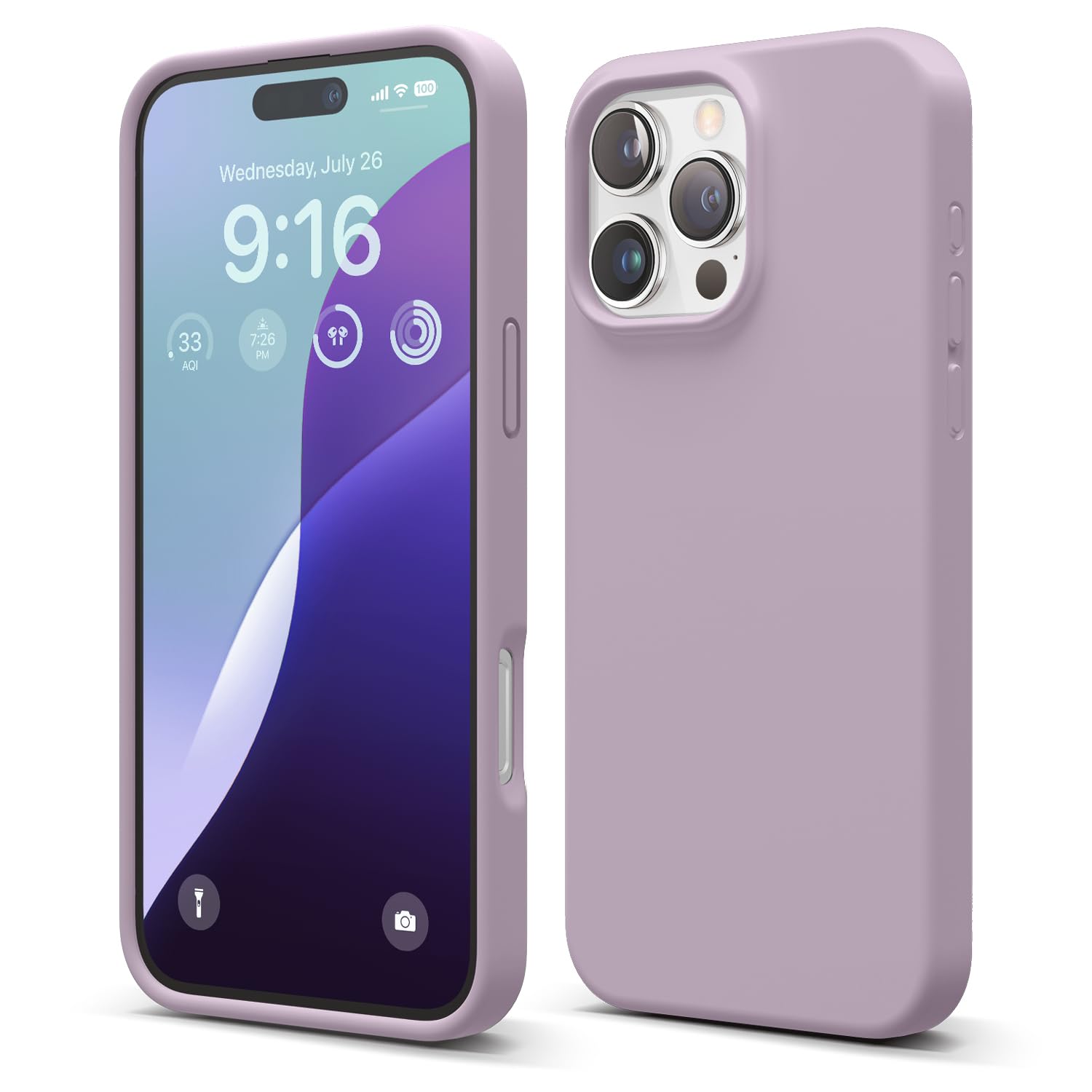 Foto 2 pulgar | Funda De Teléfono Elago Compatible Con Iphone 16 Pro Max Soft Purp - Venta Internacional.