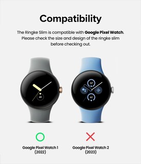 Foto 2 | Funda De Reloj Ringke Slim Para Google Pixel, 2 Unidades, Transparente - Venta Internacional.