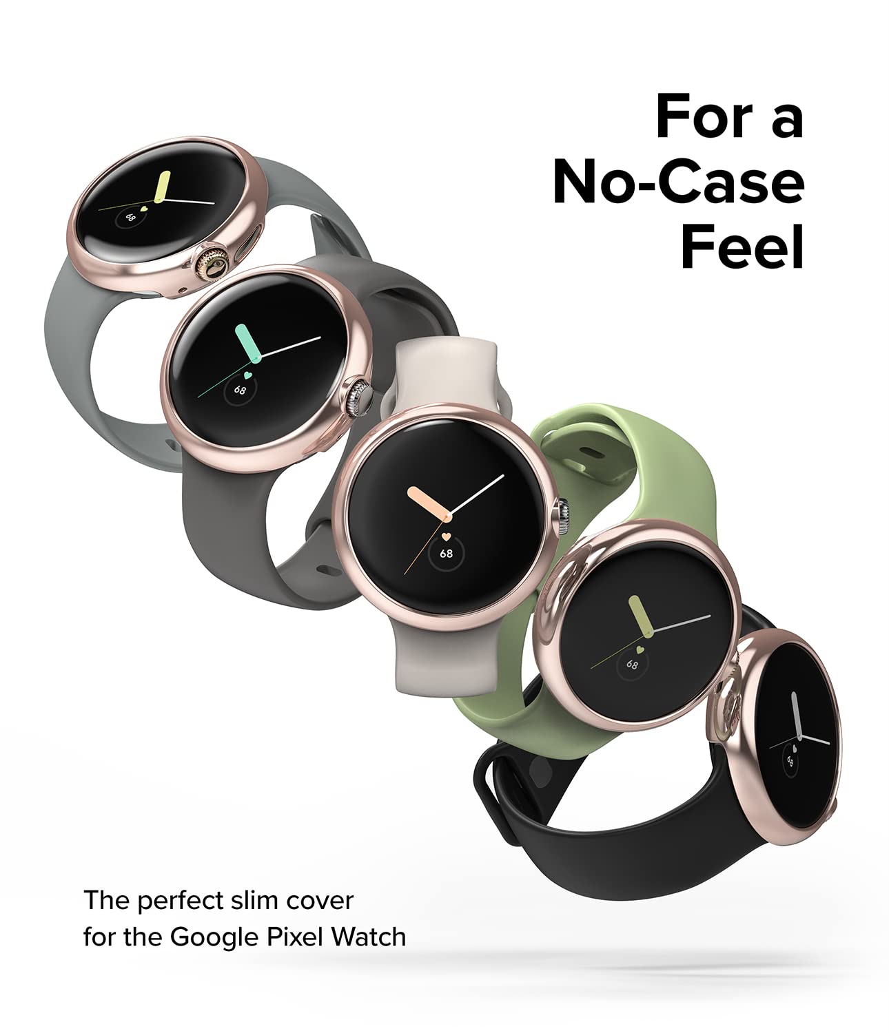 Foto 4 pulgar | Funda De Reloj Ringke Slim Para Google Pixel, 2 Unidades, Transparente - Venta Internacional.