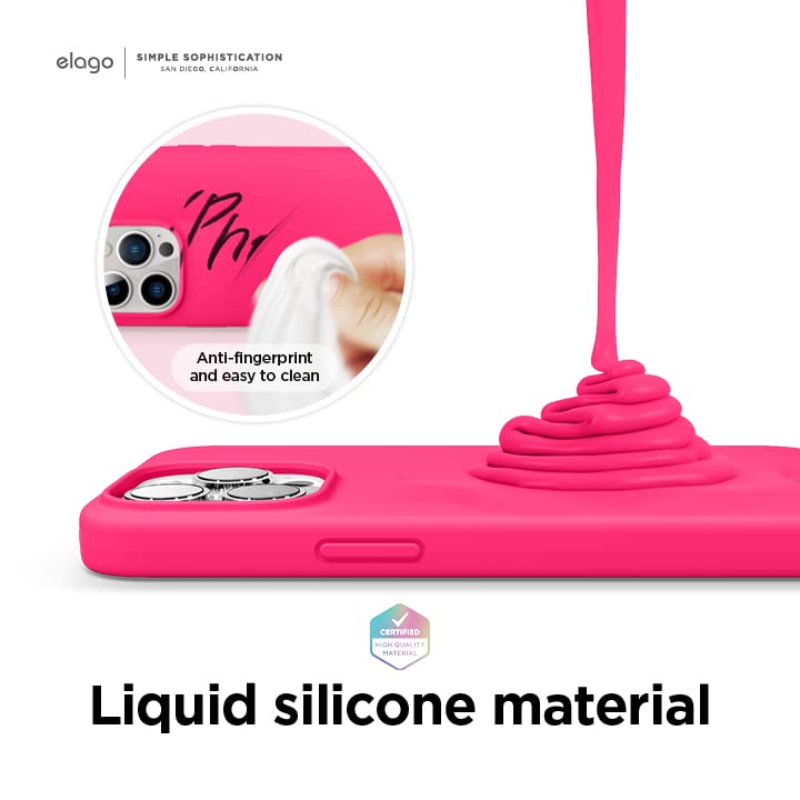 Foto 5 pulgar | Funda Elago Compatible Con Iphone 13 Pro De Silicona Líquida De 6.1 Pulgadas - Venta Internacional.