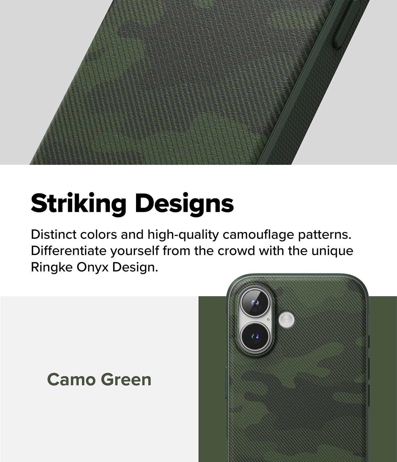 Foto 3 | Funda De Teléfono Ringke Onyx Que Se Siente Bien En La Mano Para Iphone 16 - Venta Internacional.