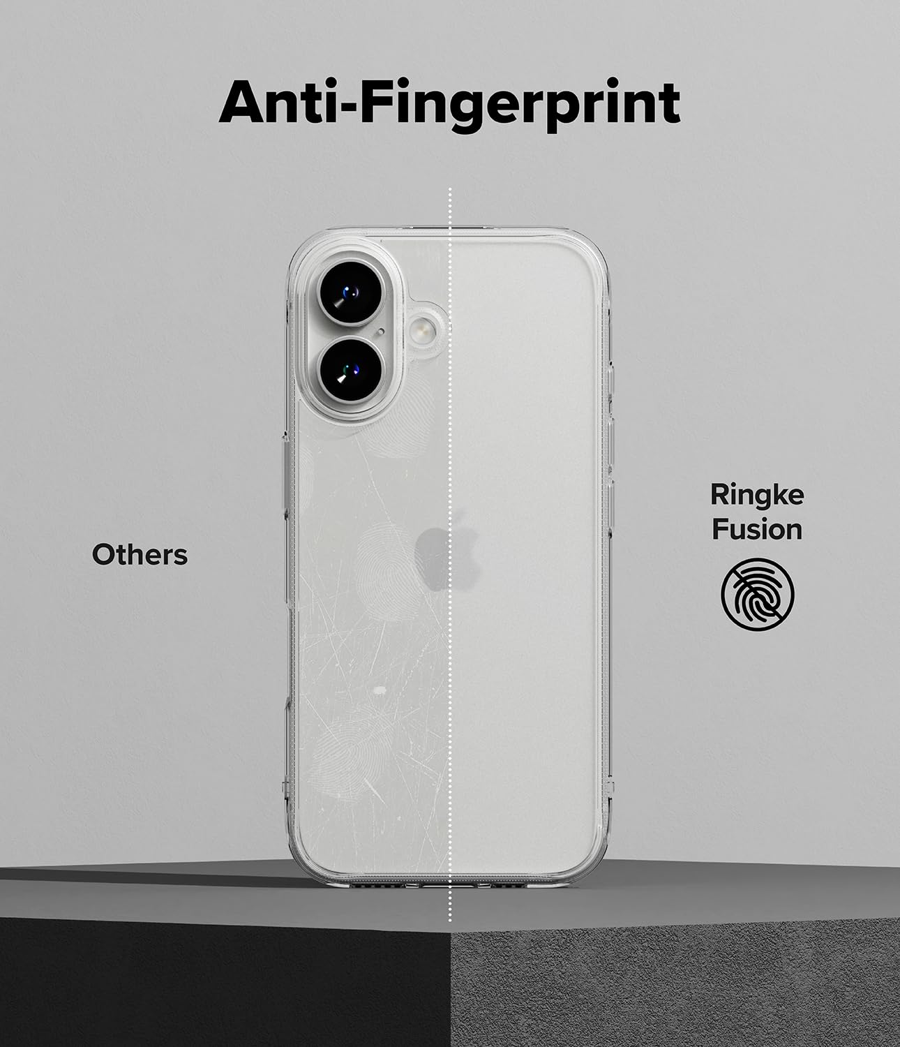 Foto 4 pulgar | Funda De Teléfono Ringke Fusion Compatible Con Iphone 16 Plus - Venta Internacional.