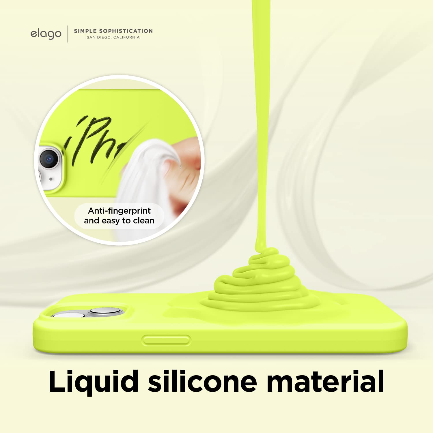 Foto 5 pulgar | Funda De Teléfono Elago Compatible Con Iphone 14 De Silicona Líquida - Venta Internacional.