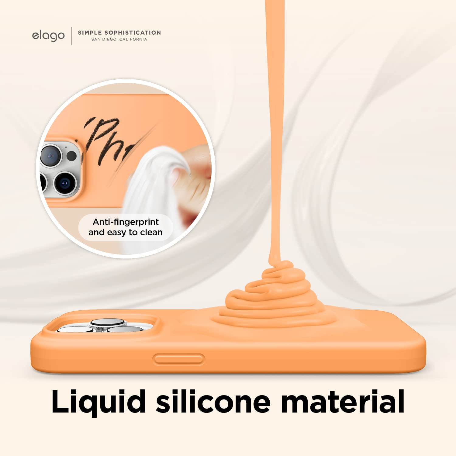 Foto 5 pulgar | Funda De Teléfono Elago Compatible Con Iphone 14 Pro Liquid Silico - Venta Internacional.