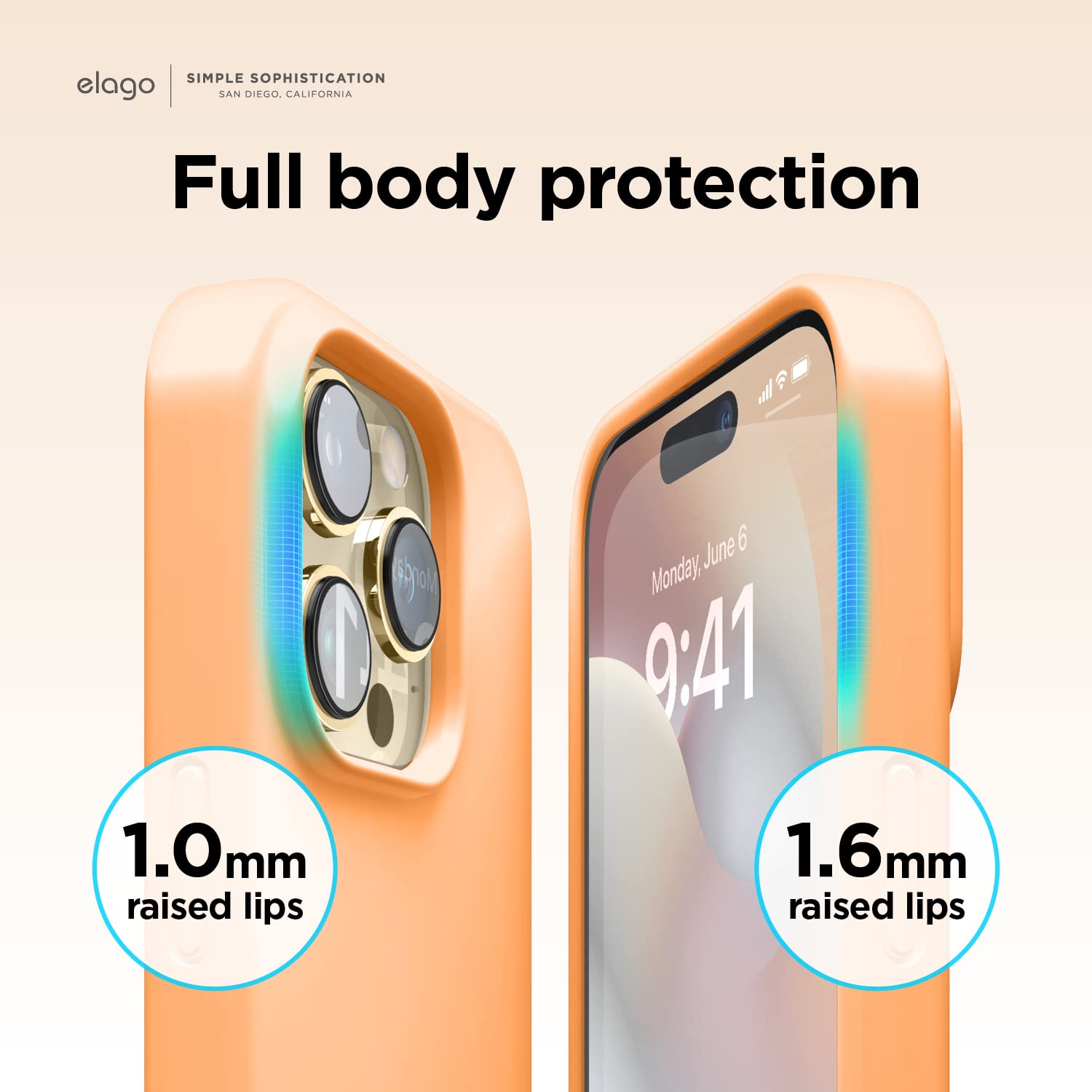 Foto 6 | Funda De Teléfono Elago Compatible Con Iphone 14 Pro Liquid Silico - Venta Internacional.