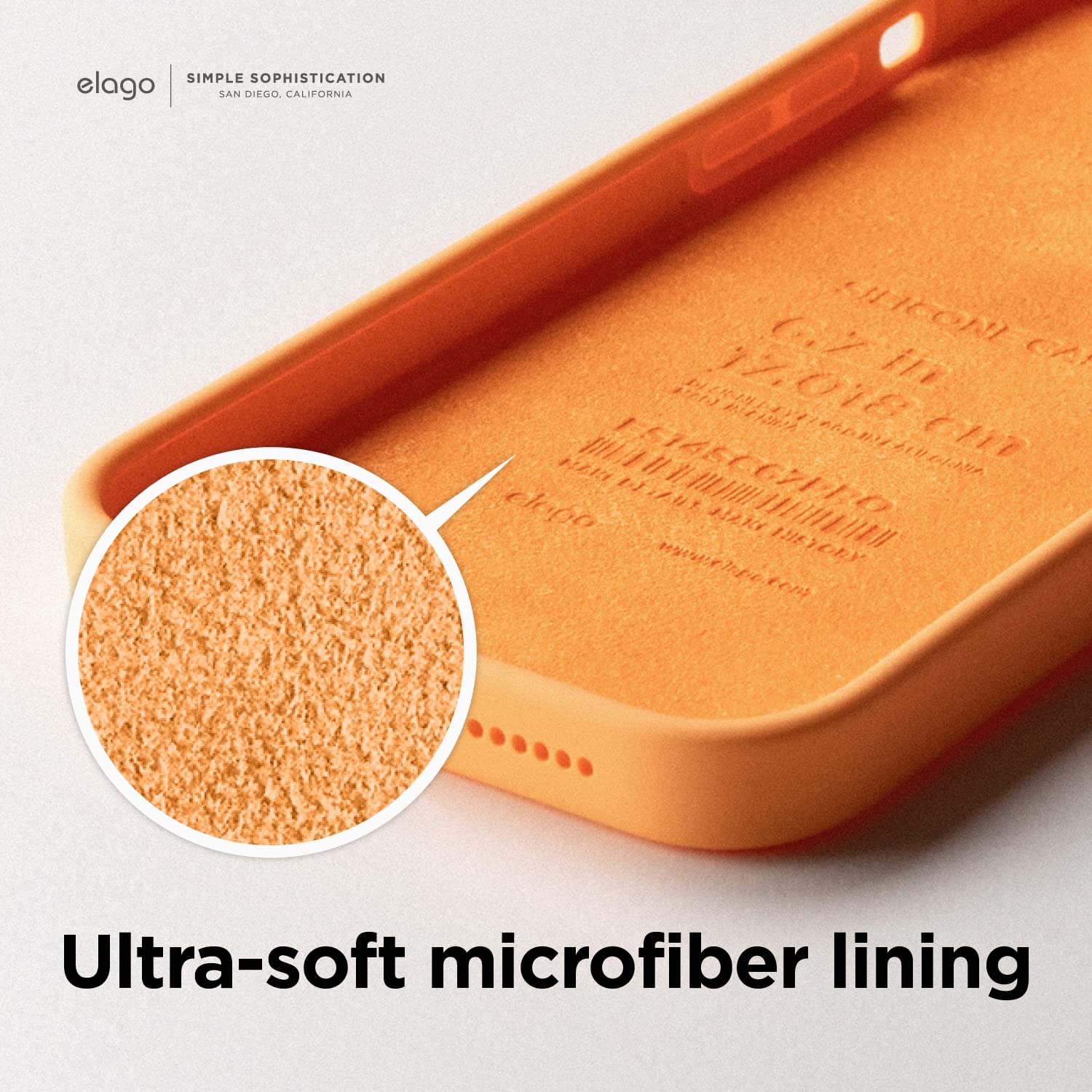 Foto 7 | Funda De Teléfono Elago Compatible Con Iphone 14 Pro Liquid Silico - Venta Internacional.