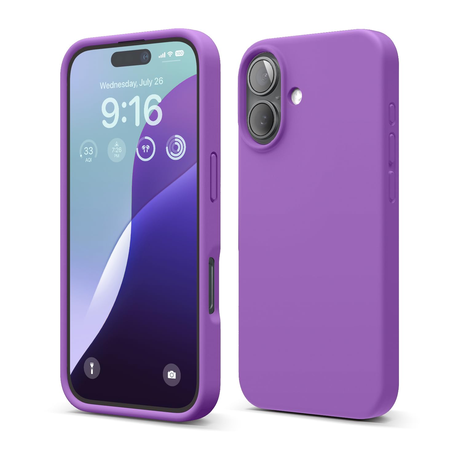 Funda De Teléfono Elago Compatible Con Iphone 16, Silicona Líquida - Venta Internacional.