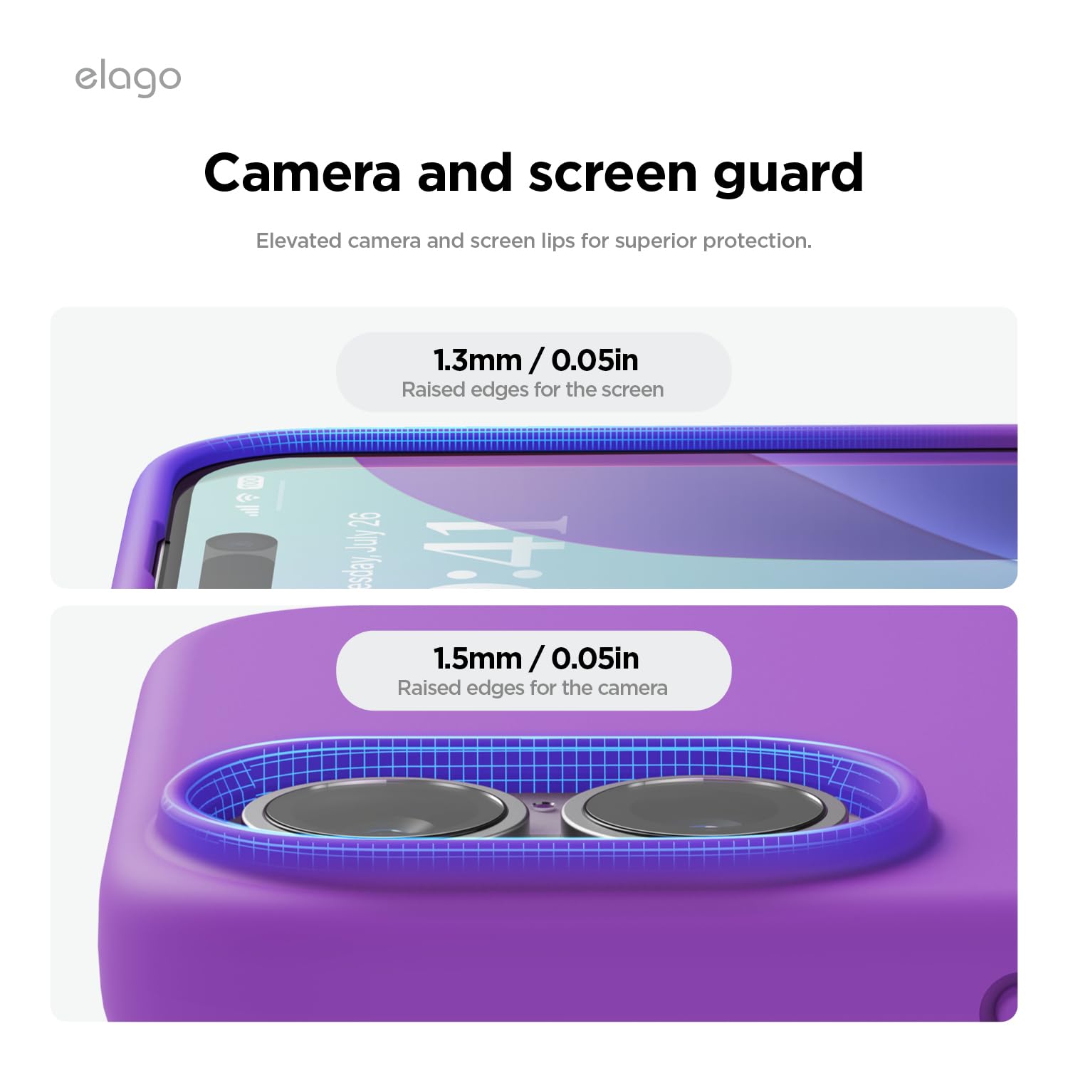 Foto 5 | Funda De Teléfono Elago Compatible Con Iphone 16, Silicona Líquida - Venta Internacional.