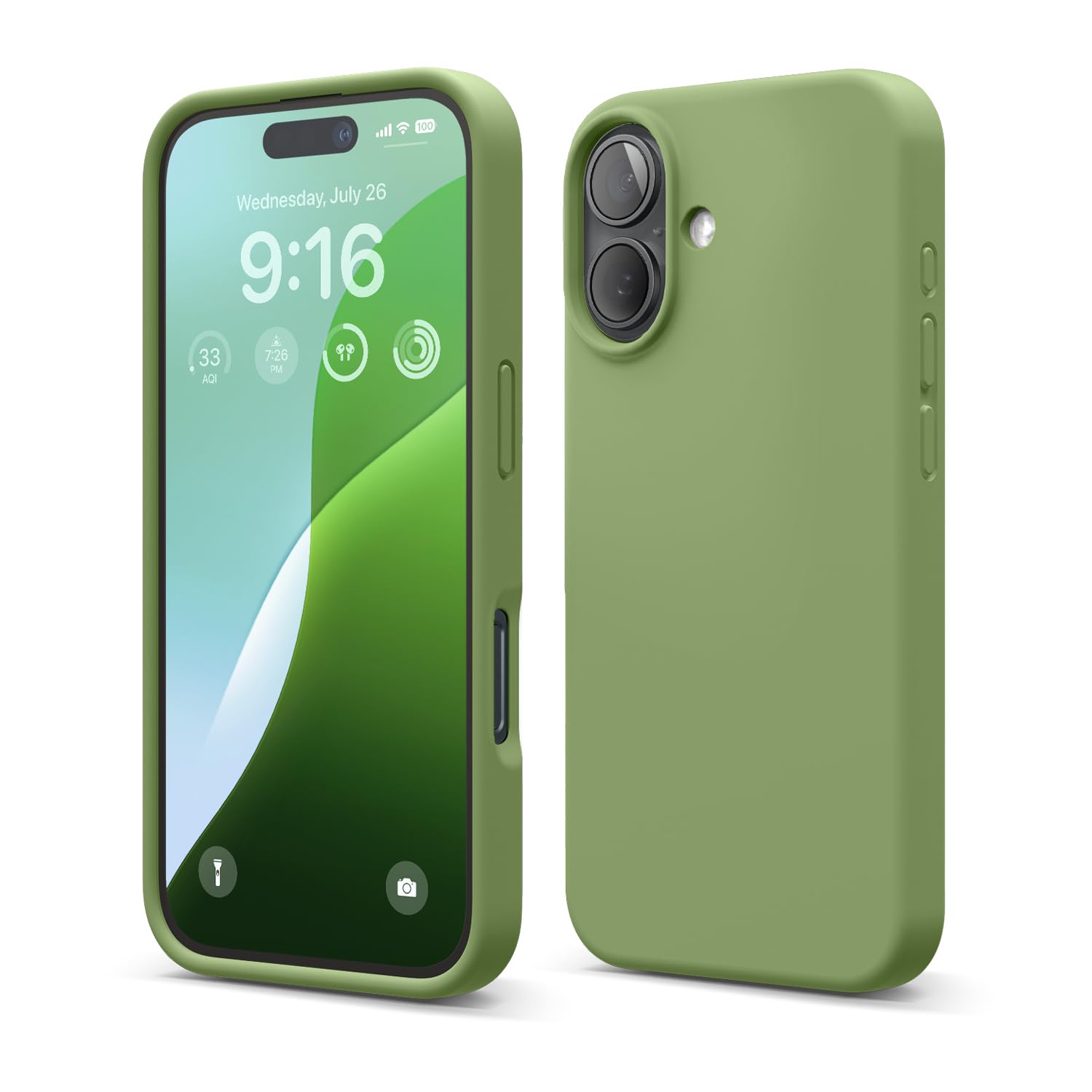 Funda De Teléfono Elago Compatible Con Iphone 16, Silicona Líquida - Venta Internacional.