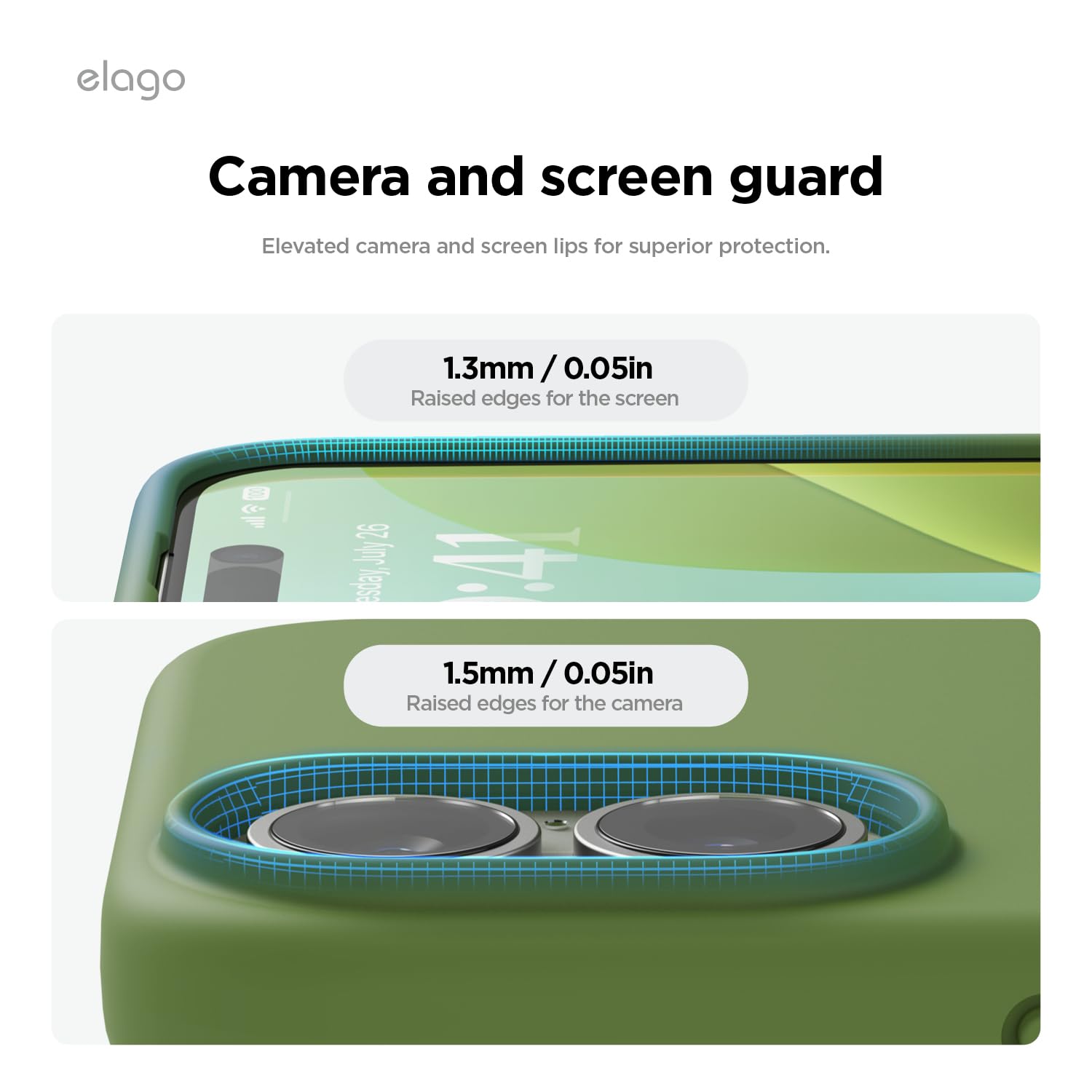Foto 5 | Funda De Teléfono Elago Compatible Con Iphone 16, Silicona Líquida - Venta Internacional.