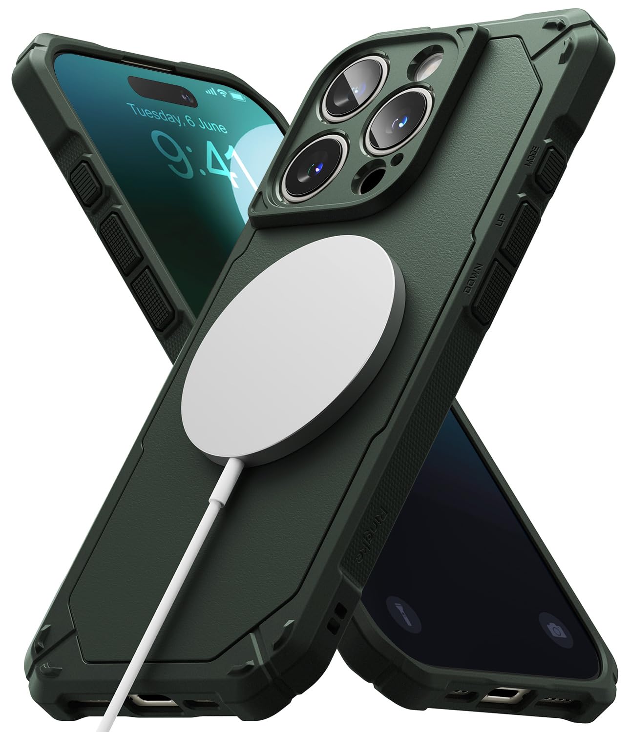 Funda Ringke Rugged Gear Compatible Con Iphone 16 Pro Max - Venta Internacional.