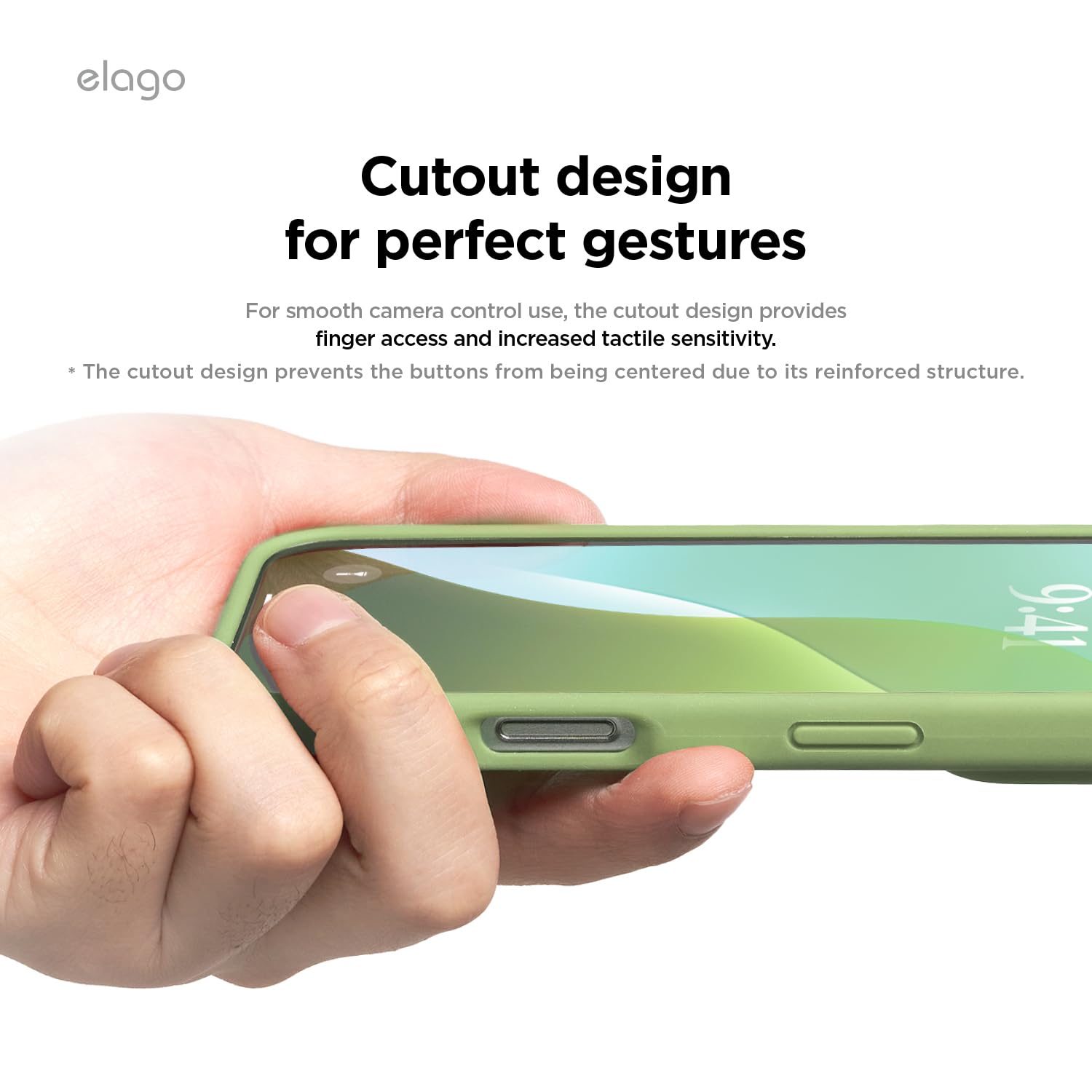 Foto 7 pulgar | Funda Para Teléfono Celago Compatible Con Iphone 16 Pro, Silicona, Color Verde - Venta Internacional.