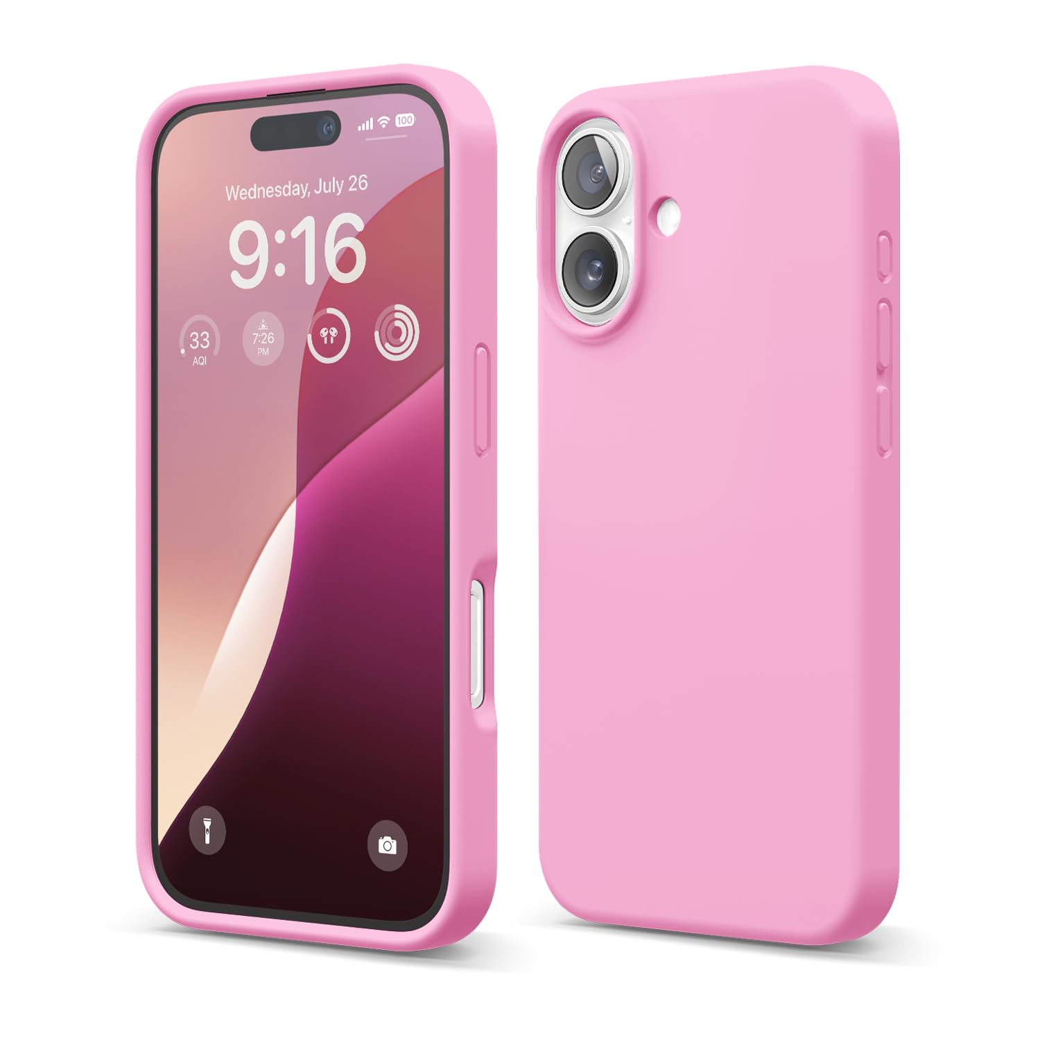 Foto 1 | Funda De Teléfono Elago Compatible Con Iphone 16, Silicona Líquida - Venta Internacional.