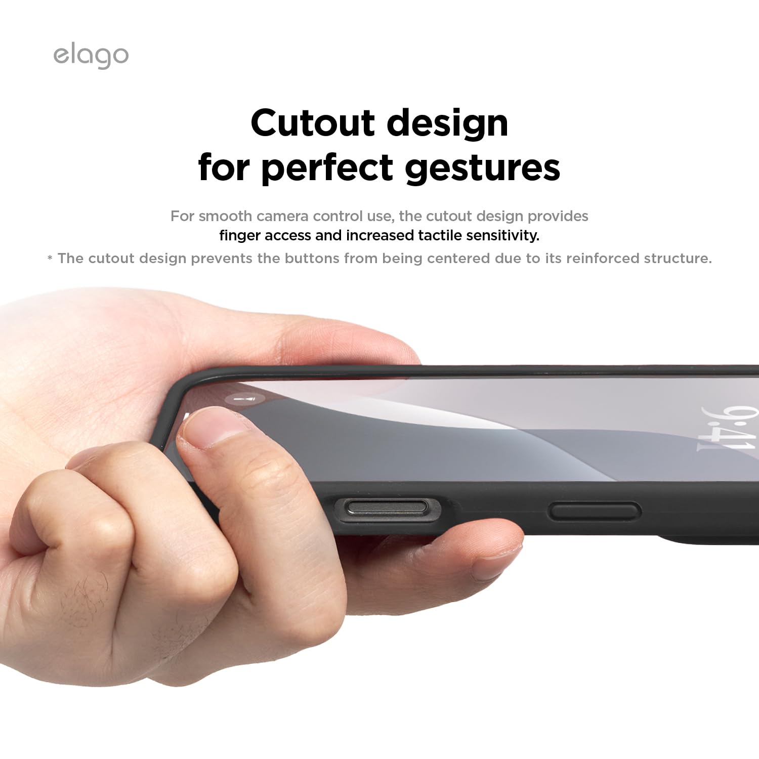 Foto 7 pulgar | Funda Para Teléfono Celago Compatible Con Iphone 16 Pro, Silicona Negra - Venta Internacional.