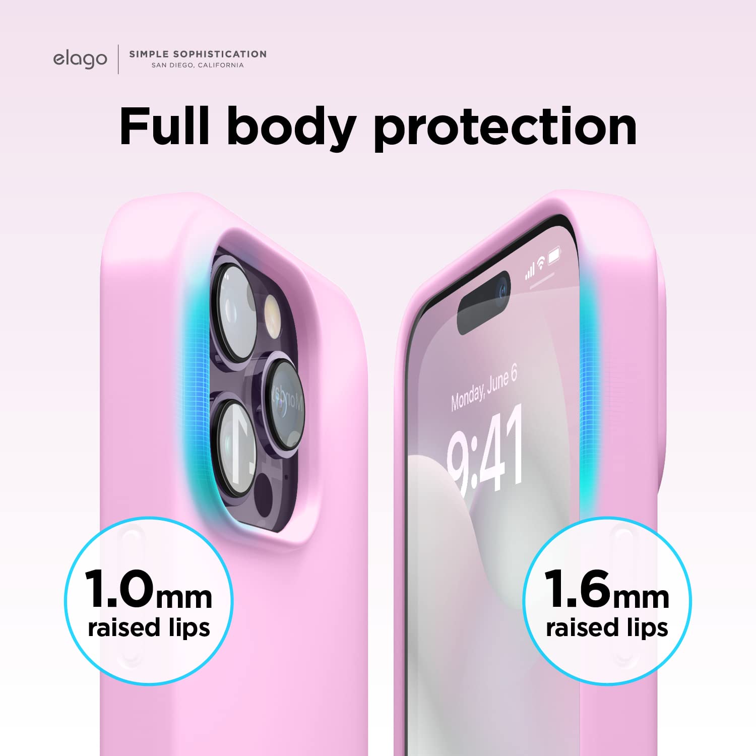Foto 6 | Funda De Teléfono Elago Compatible Con Iphone 14 Pro Max Hotpink - Venta Internacional.