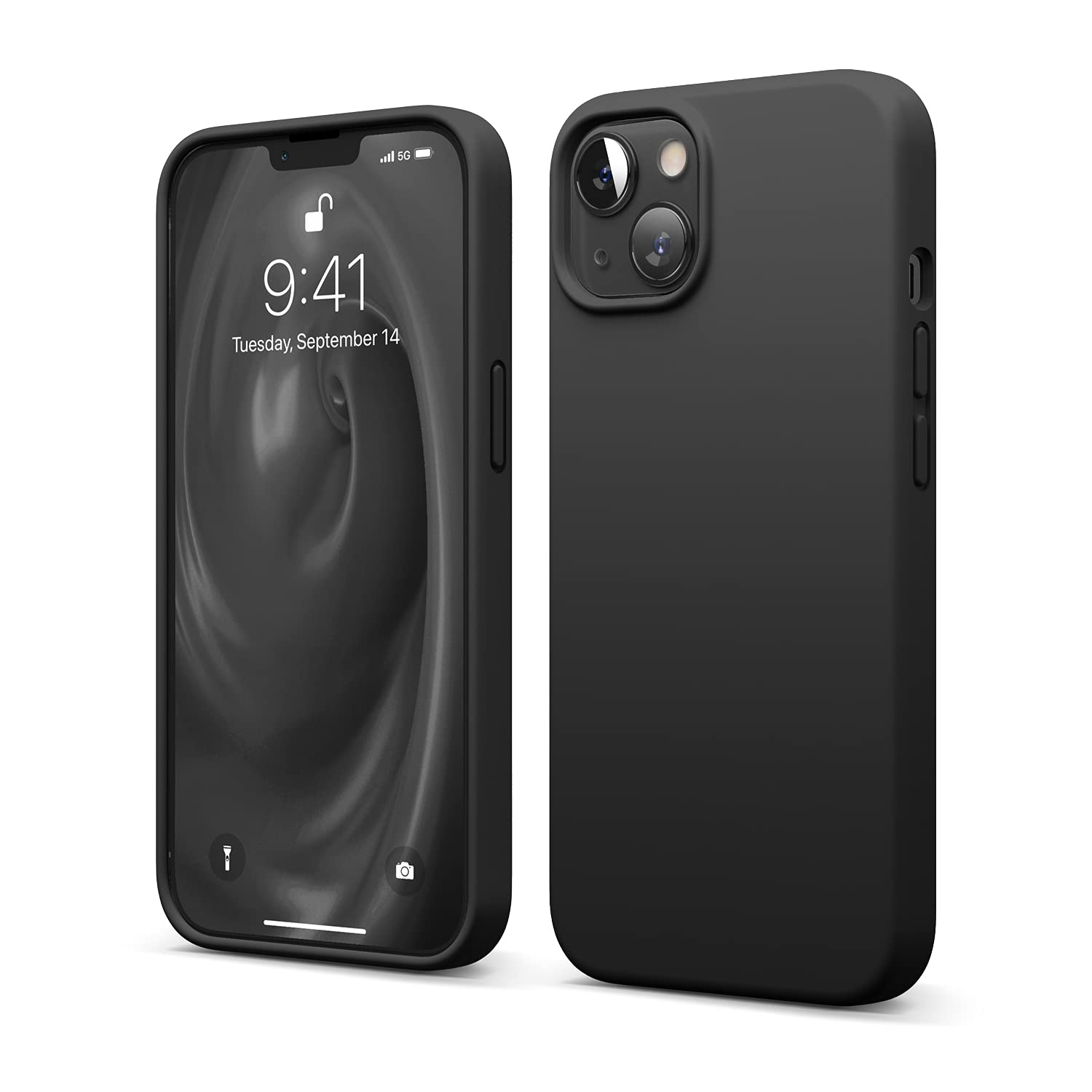 Foto 1 | Funda De Silicona Líquida Elago Para Iphone 13 De 6.1 Pulgadas, Negra - Venta Internacional.