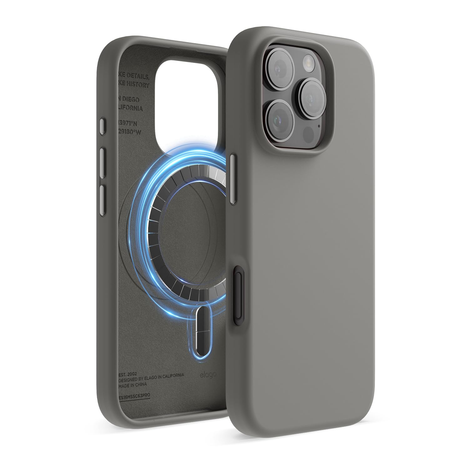 Foto 1 | Funda De Teléfono Elago Magnetic Silicone Para Iphone 16 Pro 6.3 - Venta Internacional.