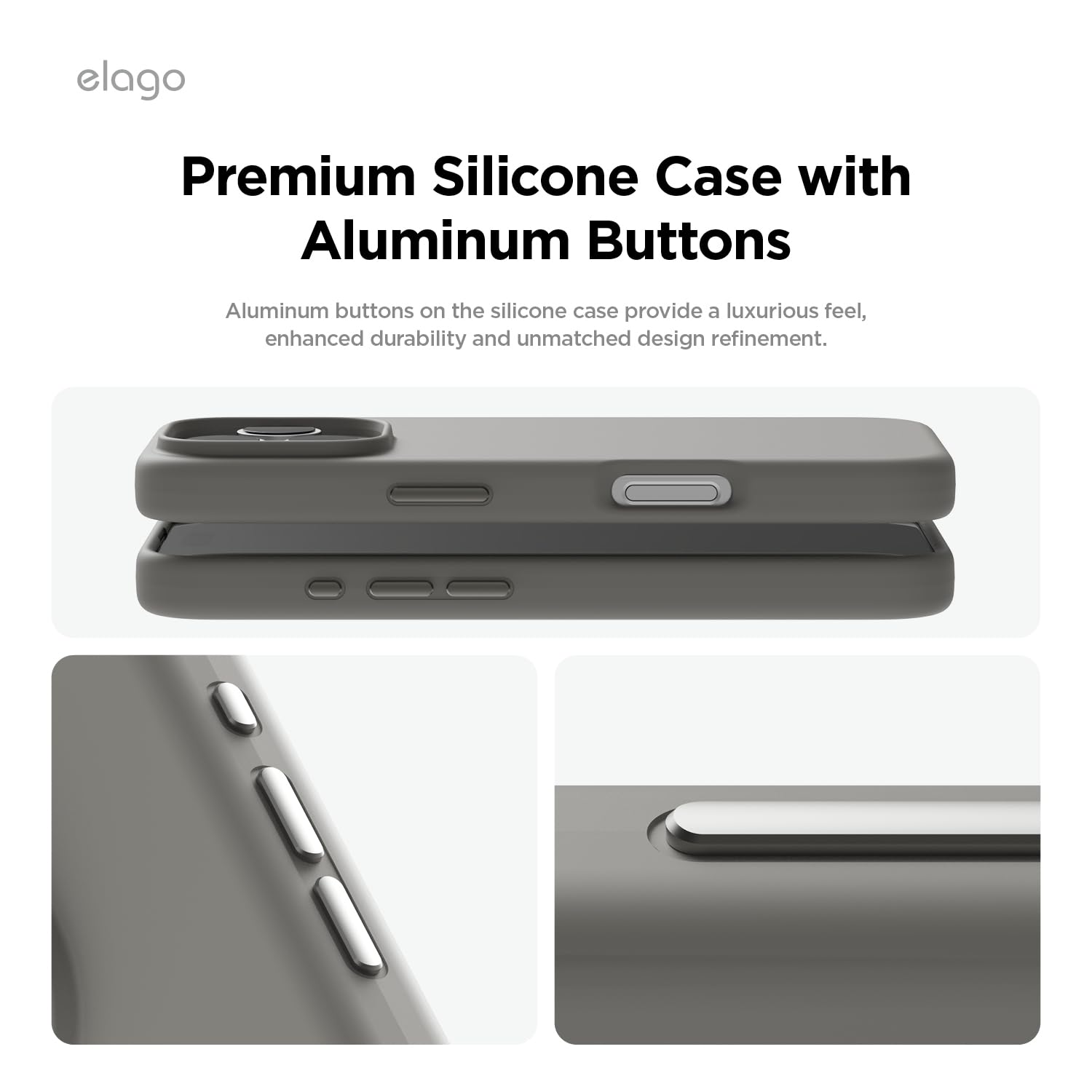 Foto 4 pulgar | Funda De Teléfono Elago Magnetic Silicone Para Iphone 16 Pro 6.3 - Venta Internacional.
