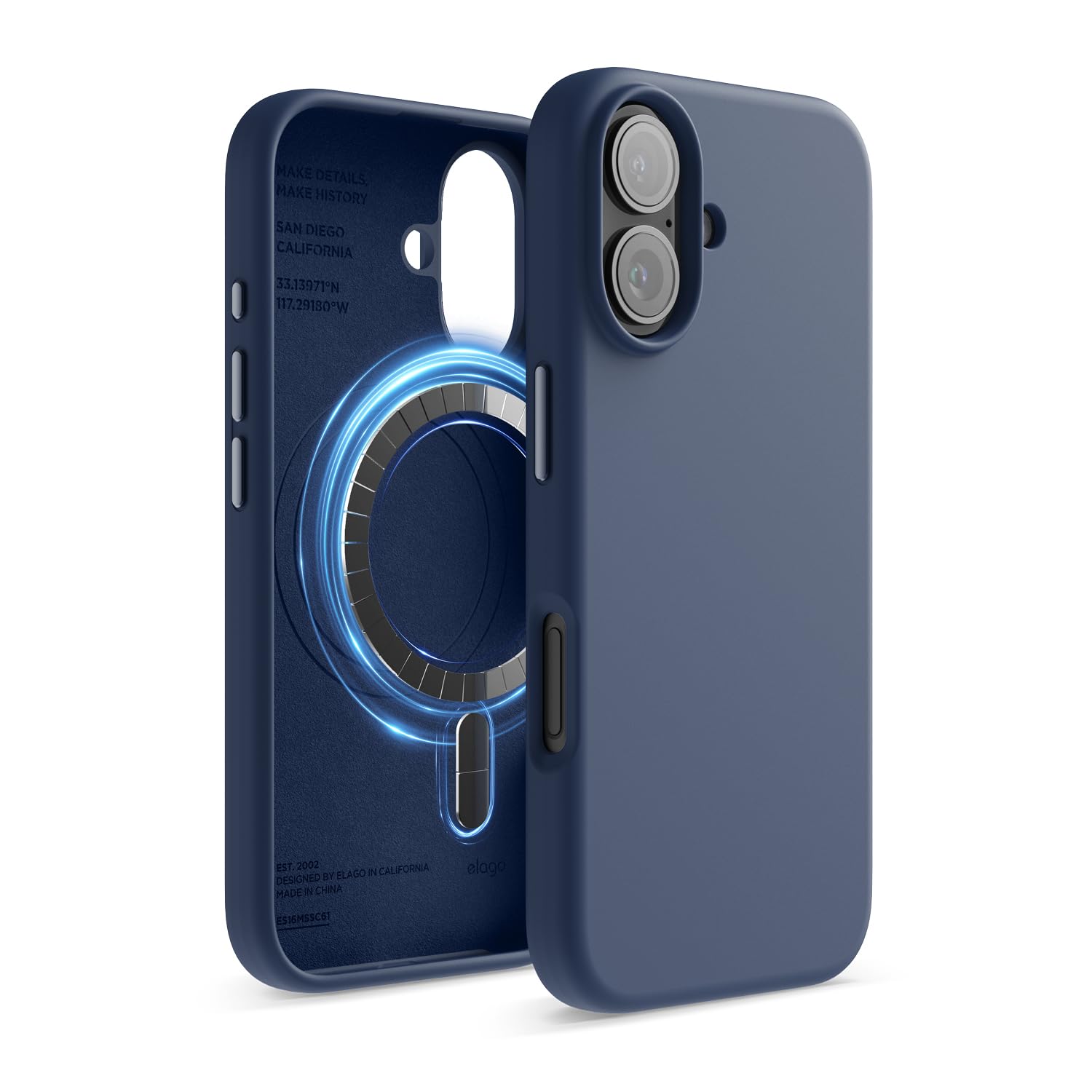 Foto 1 | Funda De Teléfono Elago Magnetic Silicone Para Iphone 16 6.1 - Venta Internacional.