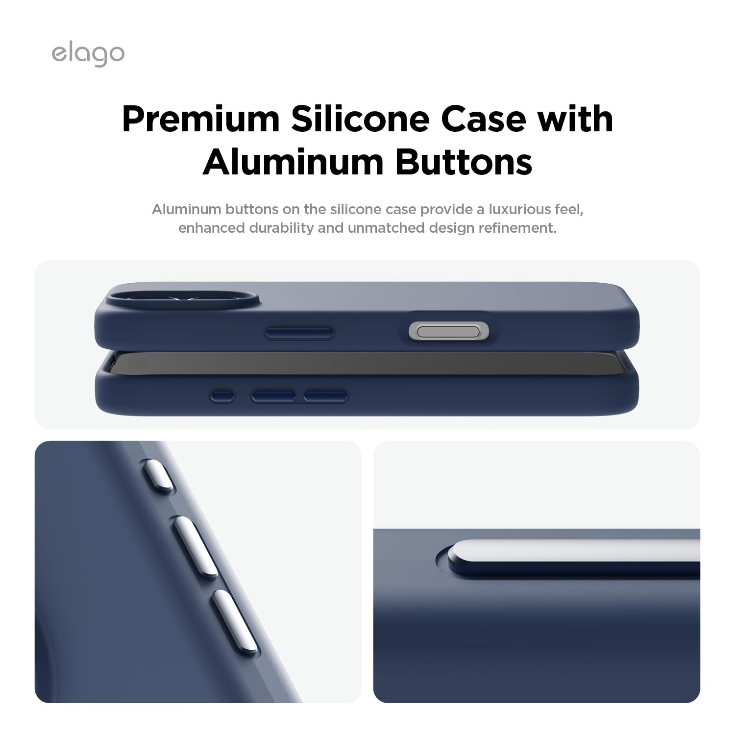 Foto 4 pulgar | Funda De Teléfono Elago Magnetic Silicone Para Iphone 16 6.1 - Venta Internacional.