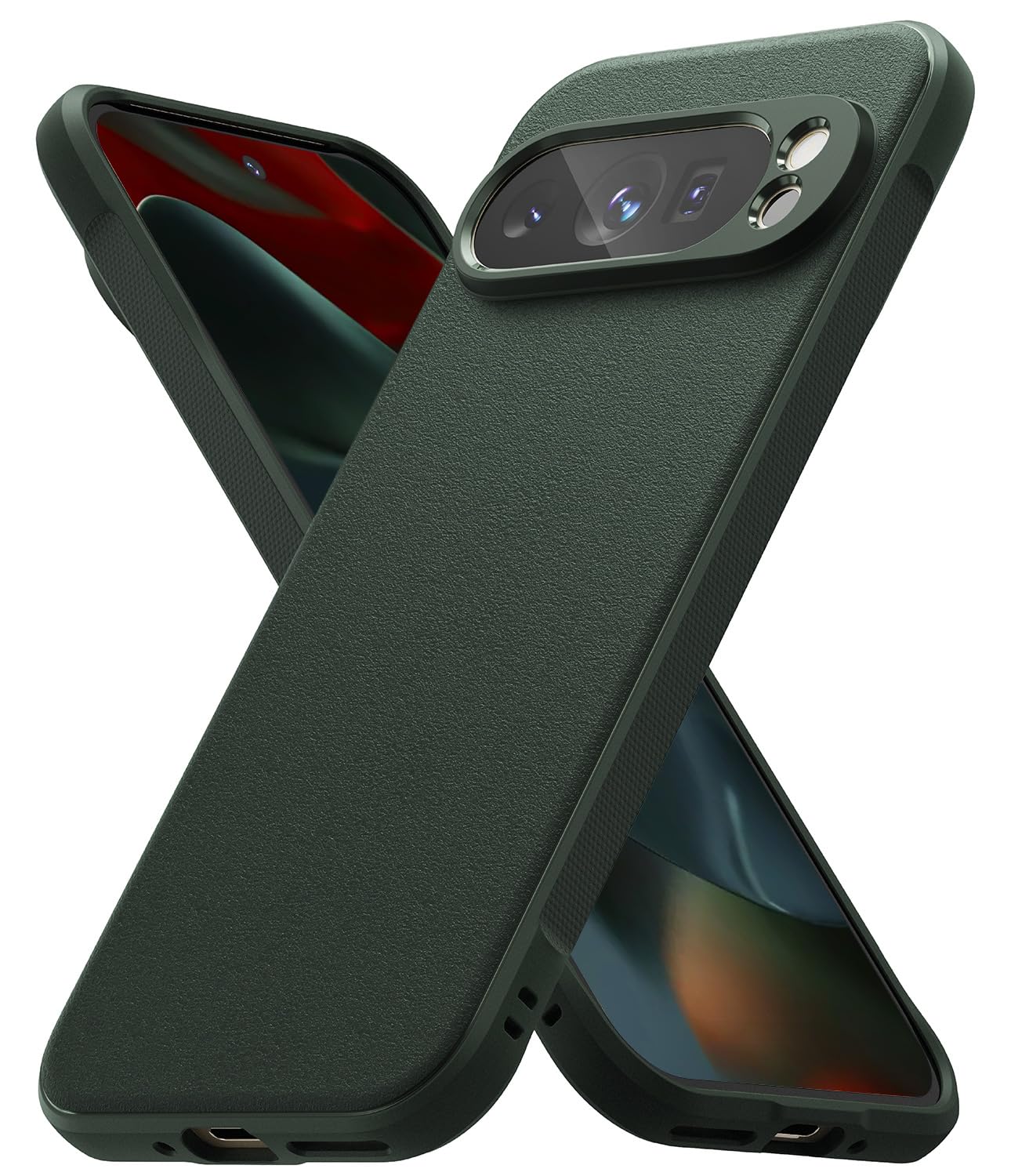 Foto 2 pulgar | Funda De Teléfono Ringke Onyx Verde Oscuro Para Google Pixel 9 Pro Xl - Venta Internacional.