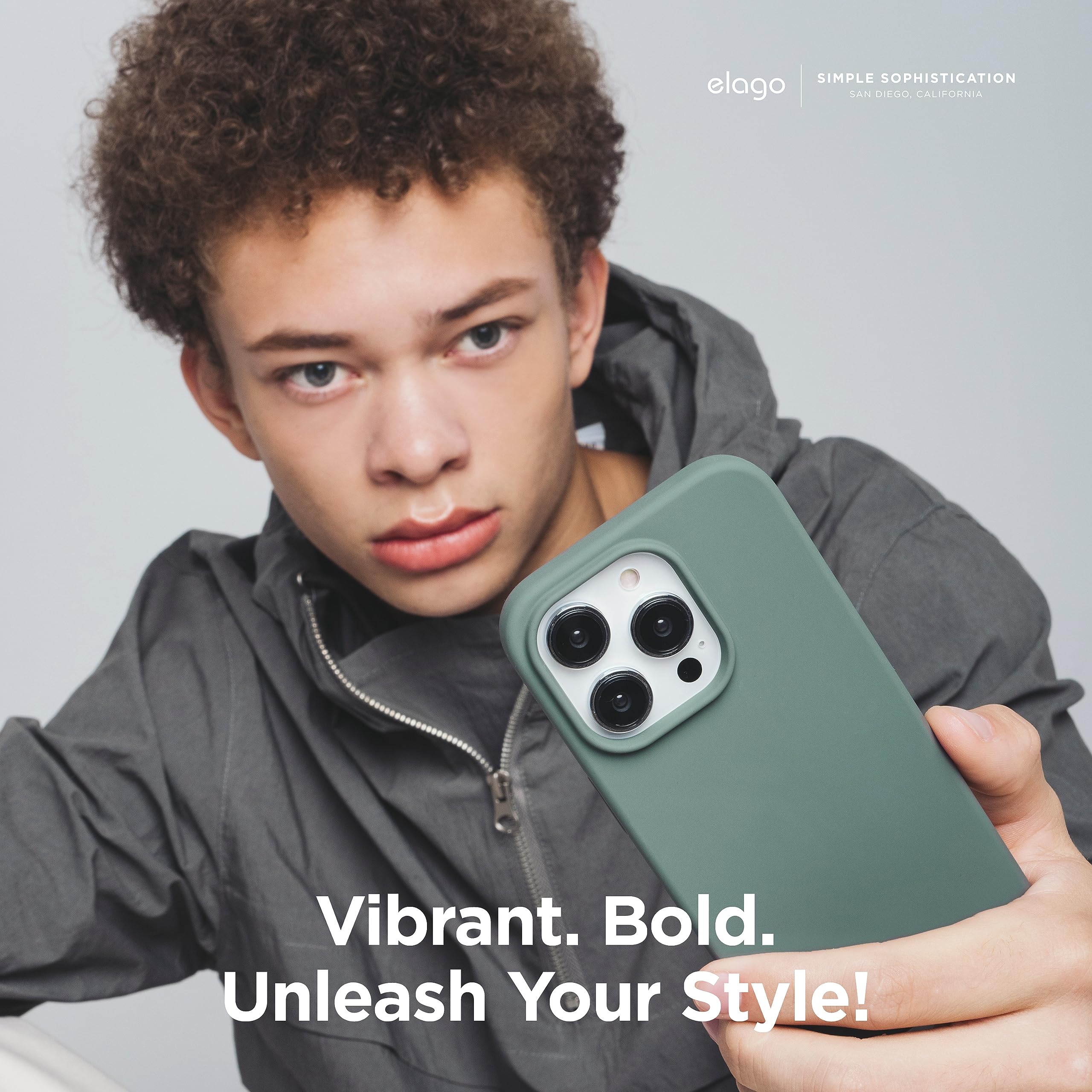 Foto 6 | Funda Elago Liquid Silicone Para Iphone 15 Pro Max Midnight Gr - Venta Internacional.