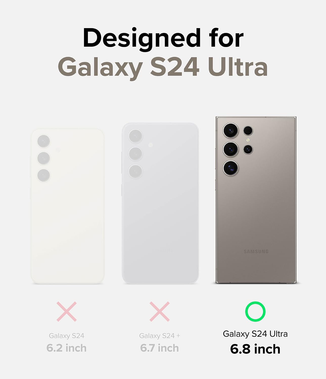Foto 2 | Funda Para Teléfono Ringke Fusion-x Compatible Con Samsung Galaxy S24 Ult - Venta Internacional.