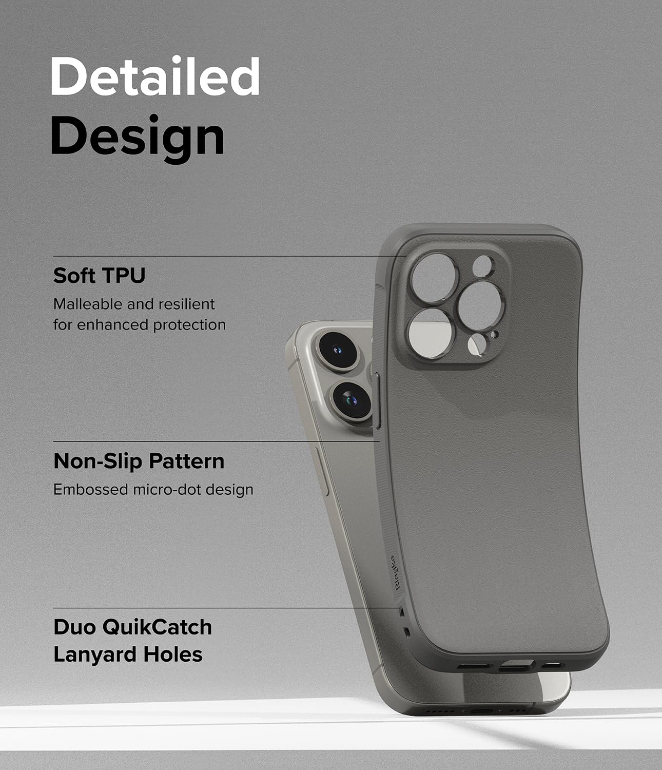 Foto 7 | Funda De Teléfono Ringke Onyx Se Siente Bien En La Mano Para Iphone 15  - Venta Internacional.