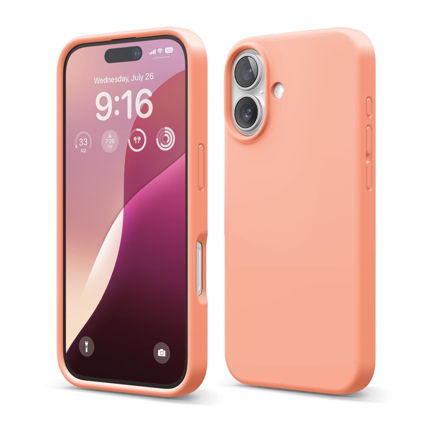 Funda De Teléfono Elago Compatible Con Iphone 16, Silicona Líquida - Venta Internacional.