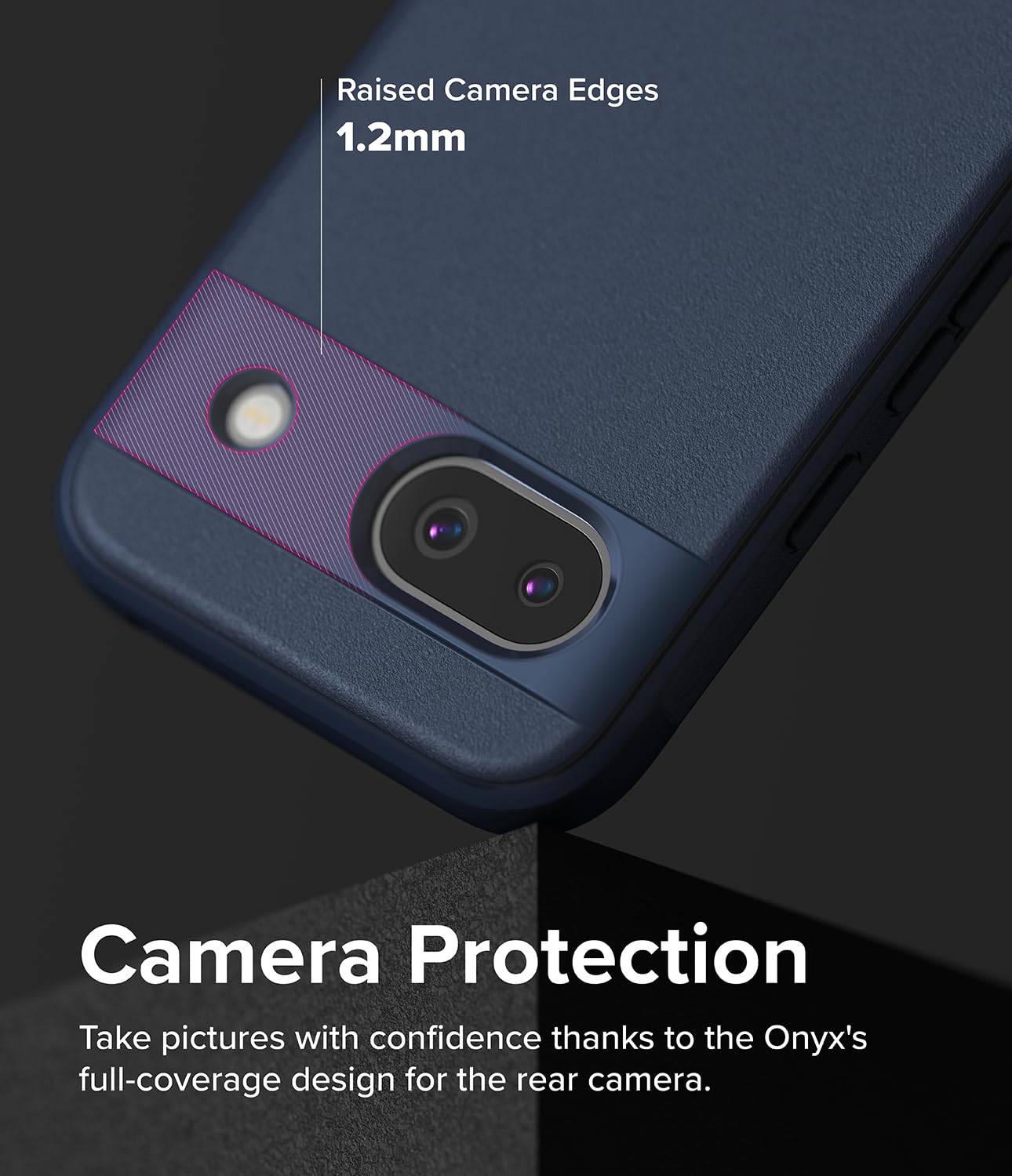 Foto 5 pulgar | Funda Ringke Onyx Que Se Siente Bien En La Mano Para Google Pixel 8a - Venta Internacional.