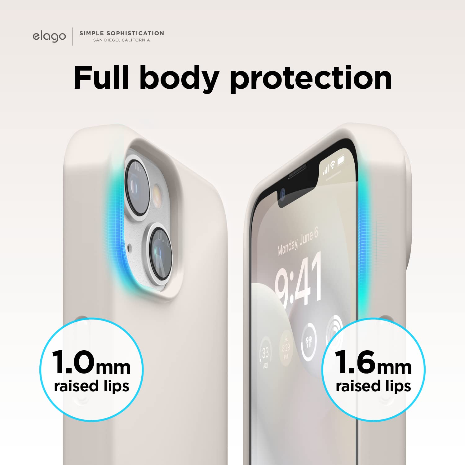 Foto 7 pulgar | Funda De Teléfono Elago Compatible Con Iphone 14 De Silicona Líquida - Venta Internacional.