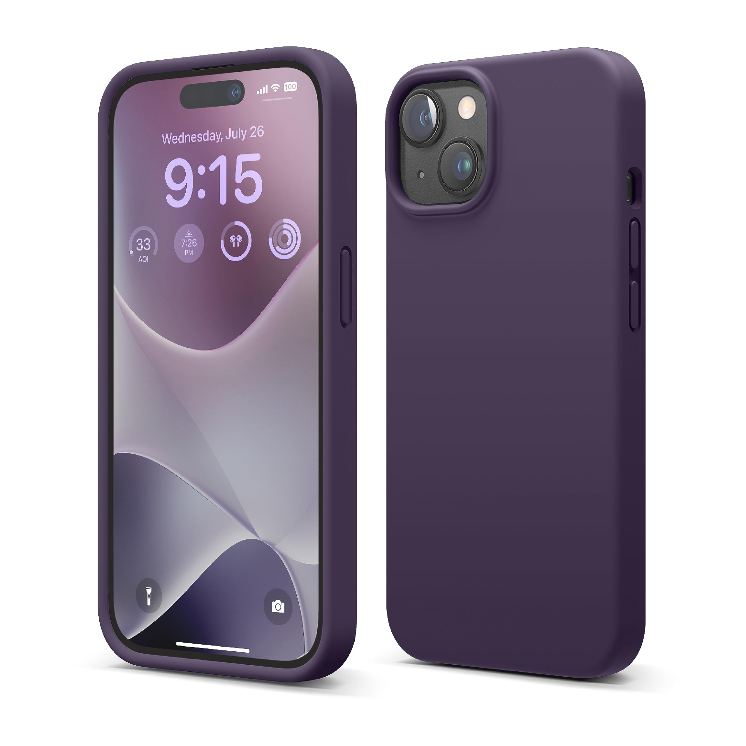 Foto 2 pulgar | Funda De Teléfono Elago Compatible Con Iphone 15 De Silicona Líquida - Venta Internacional.
