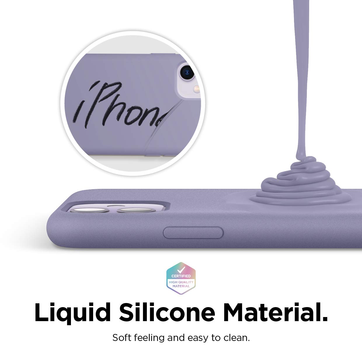 Foto 4 pulgar | Funda De Teléfono Elago Compatible Con Iphone 11 De Silicona Líquida - Venta Internacional.