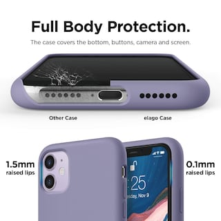 Foto 5 | Funda De Teléfono Elago Compatible Con Iphone 11 De Silicona Líquida - Venta Internacional.
