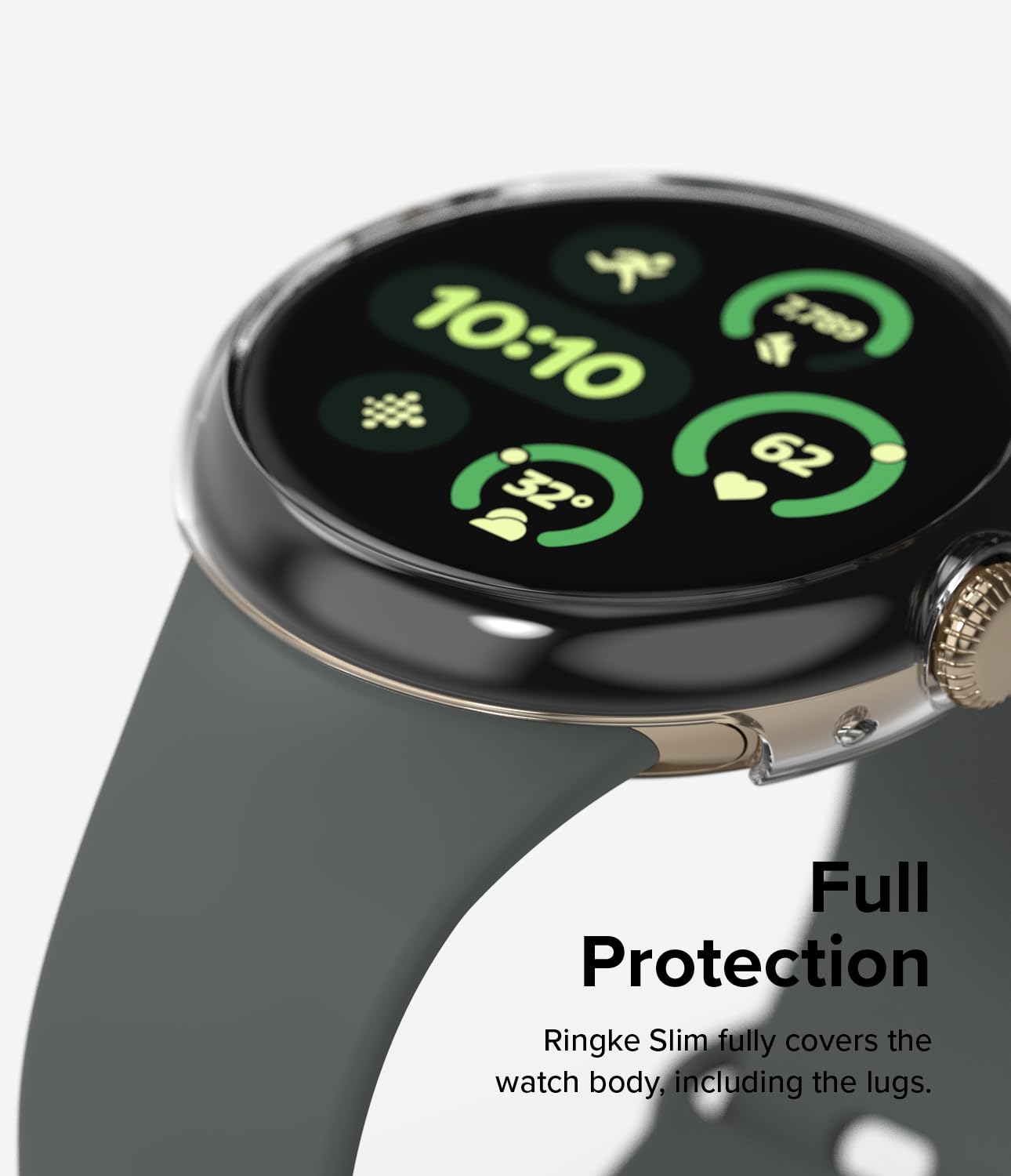 Foto 5 pulgar | Funda Para Reloj Inteligente Ringke Slim Compatible Con Google Pixel Watch 3 - Venta Internacional.