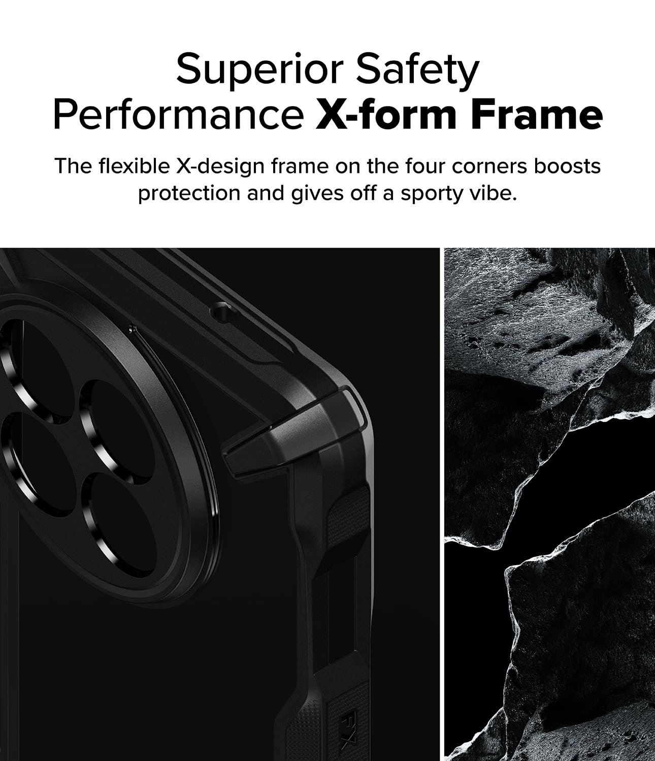 Foto 4 pulgar | Funda Ringke Fusion-x Compatible Con Oneplus 13r - Negra - Venta Internacional.