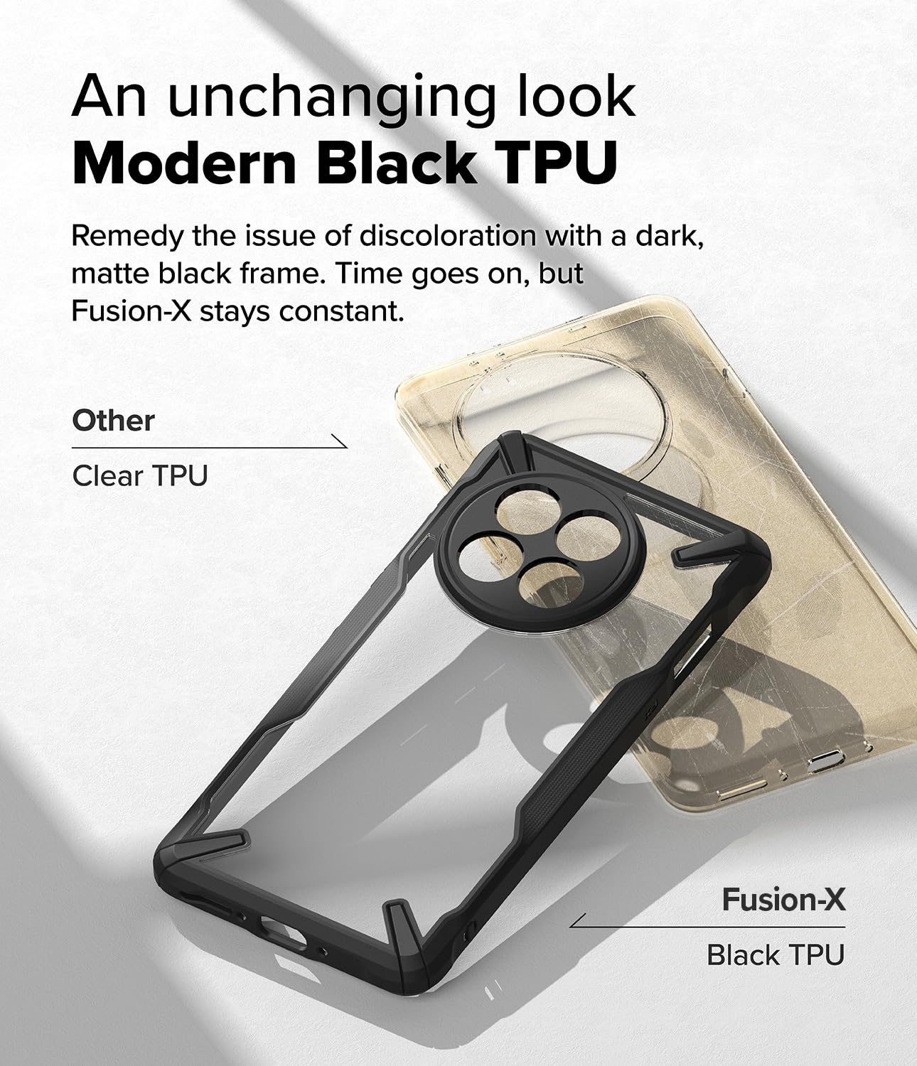 Foto 5 pulgar | Funda Ringke Fusion-x Compatible Con Oneplus 13r - Negra - Venta Internacional.