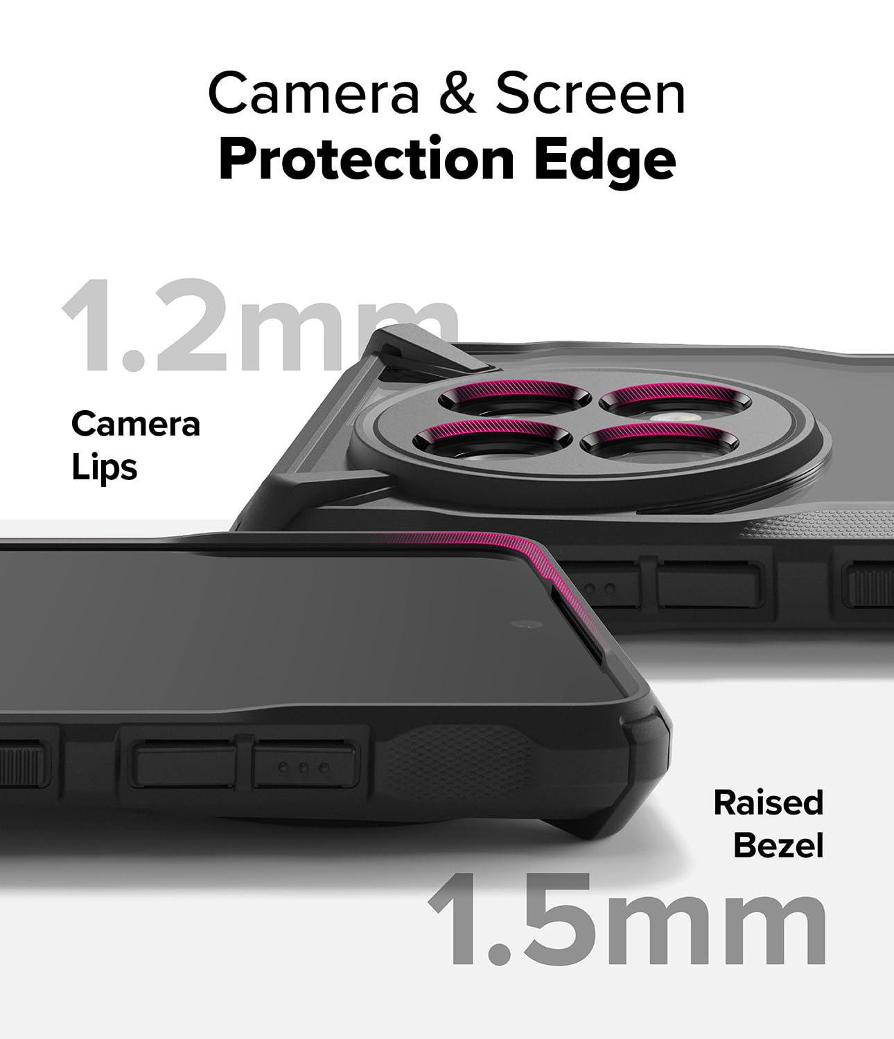 Foto 8 pulgar | Funda Ringke Fusion-x Compatible Con Oneplus 13r - Negra - Venta Internacional.
