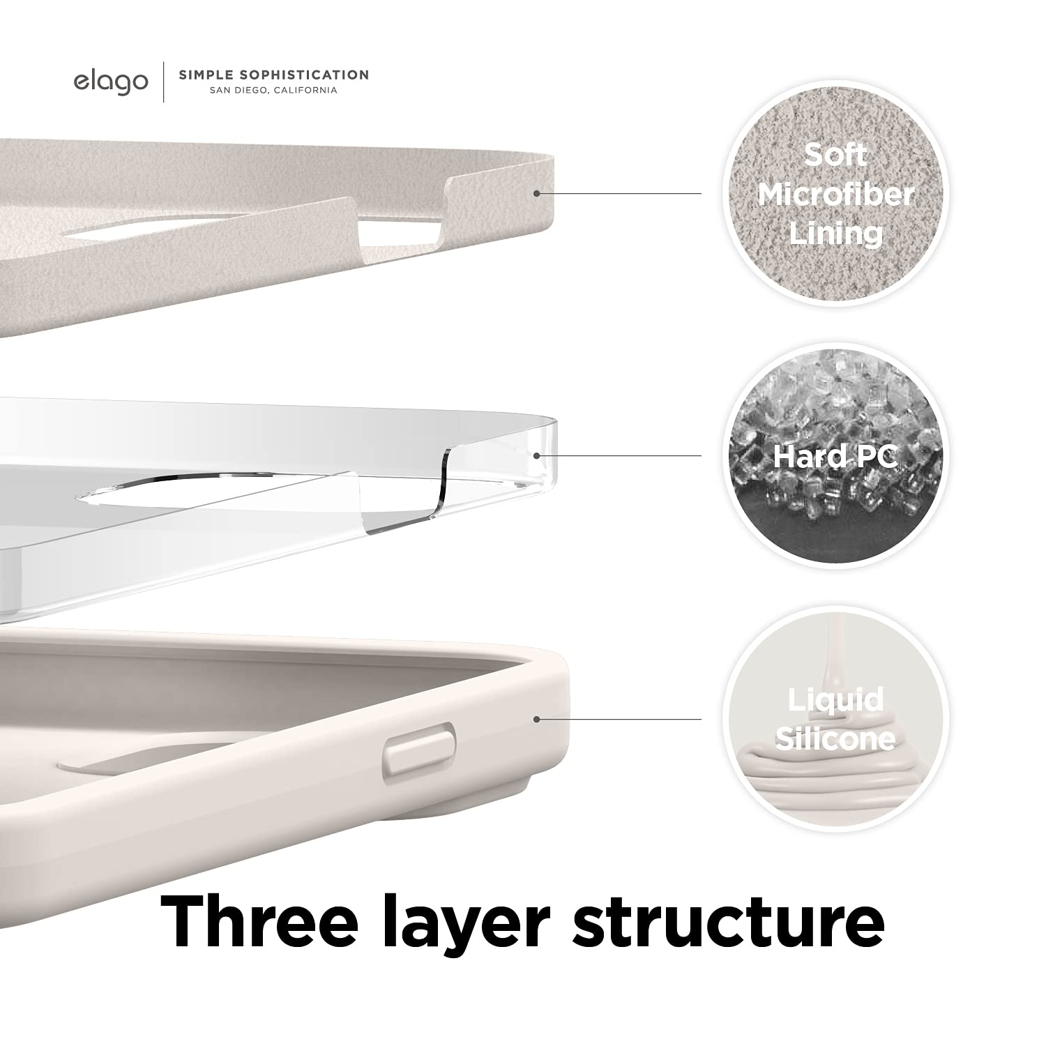 Foto 2 | Funda De Silicona Líquida Elago Para Iphone 13 Pro De 6.1 Pulgadas - Venta Internacional.