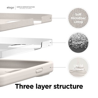 Foto 2 | Funda De Silicona Líquida Elago Para Iphone 13 Pro De 6.1 Pulgadas - Venta Internacional.