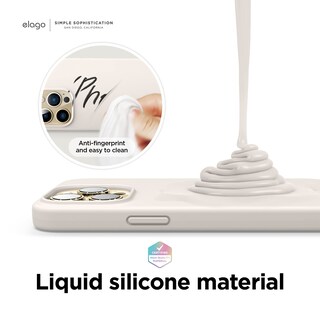 Foto 4 | Funda De Silicona Líquida Elago Para Iphone 13 Pro De 6.1 Pulgadas - Venta Internacional.