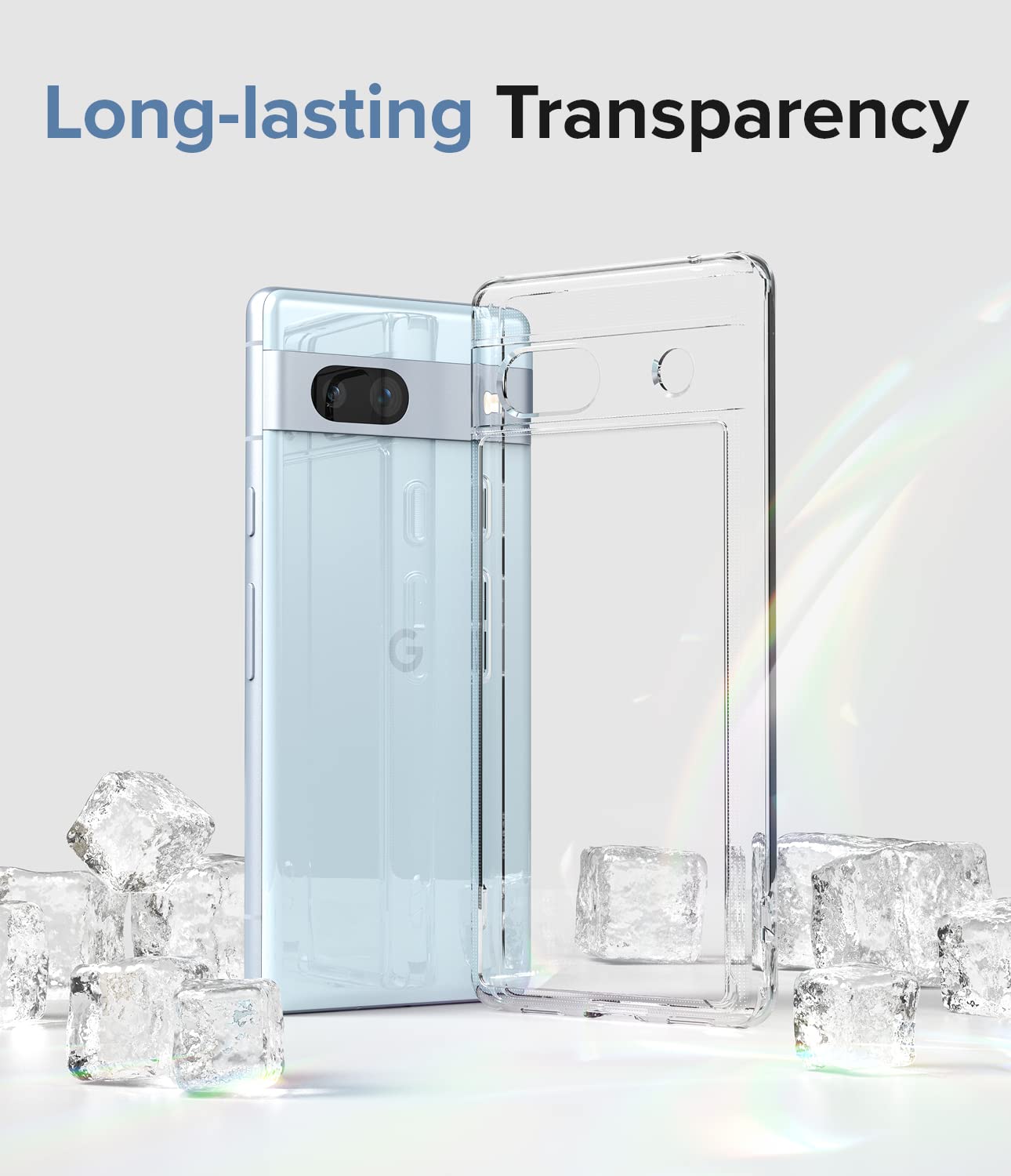 Foto 4 | Funda De Teléfono Ringke Fusion A Prueba De Golpes Para Google Pixel 7a - Venta Internacional.