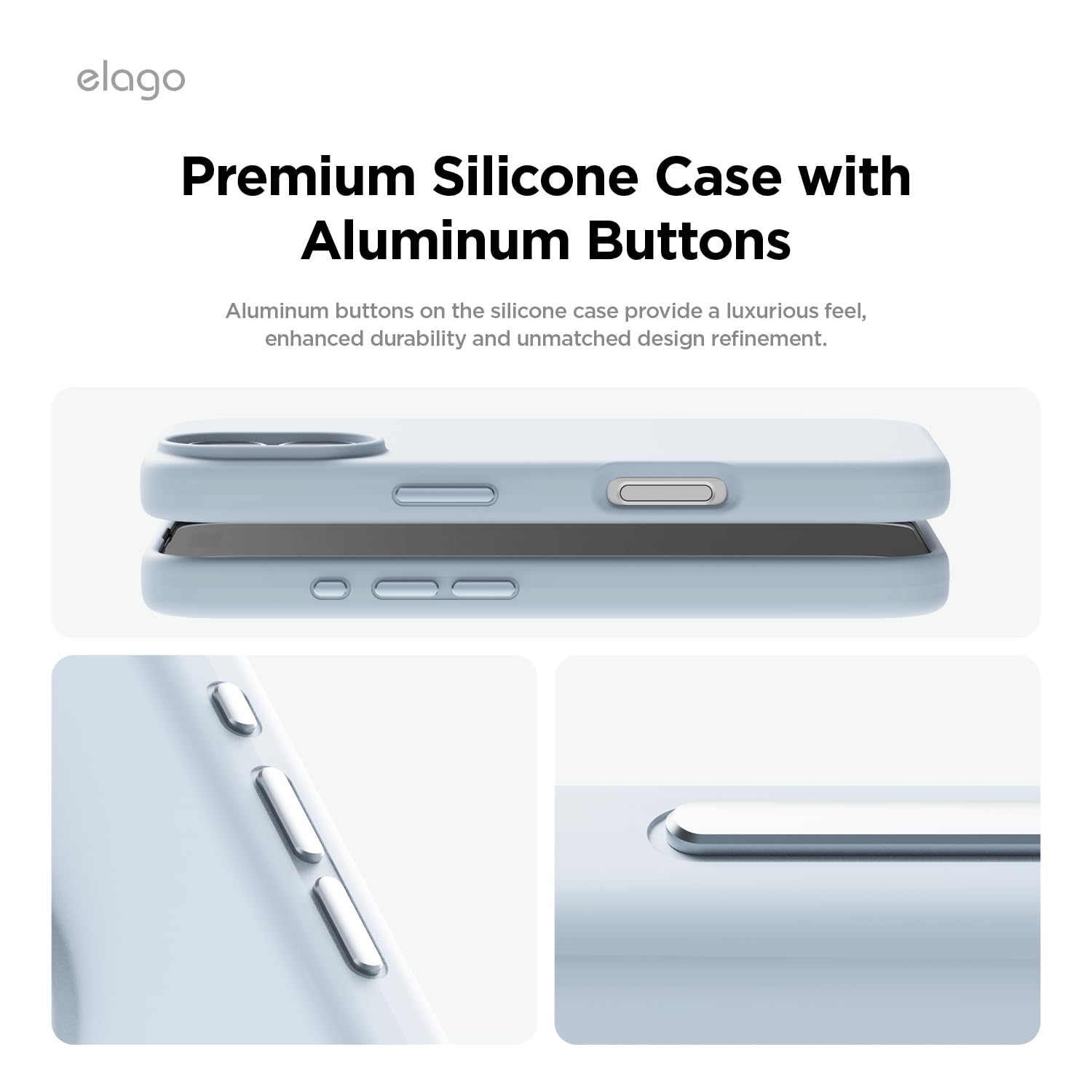 Foto 3 | Funda De Teléfono Elago Magnetic Silicone Para Iphone 16 Plus 6.7 - Venta Internacional.