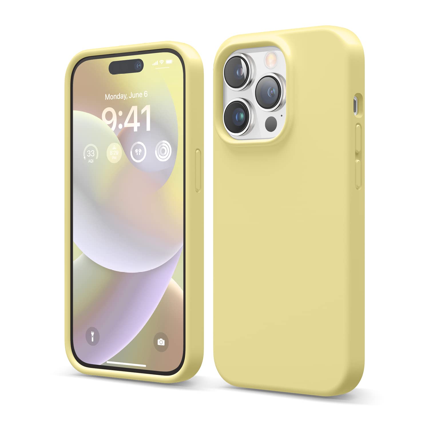 Foto 2 pulgar | Funda De Teléfono Elago Compatible Con Iphone 14 Pro Silicone Yell - Venta Internacional.