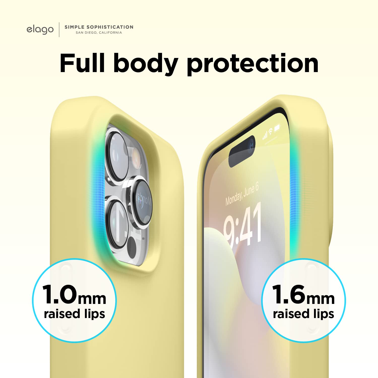 Foto 7 pulgar | Funda De Teléfono Elago Compatible Con Iphone 14 Pro Silicone Yell - Venta Internacional.