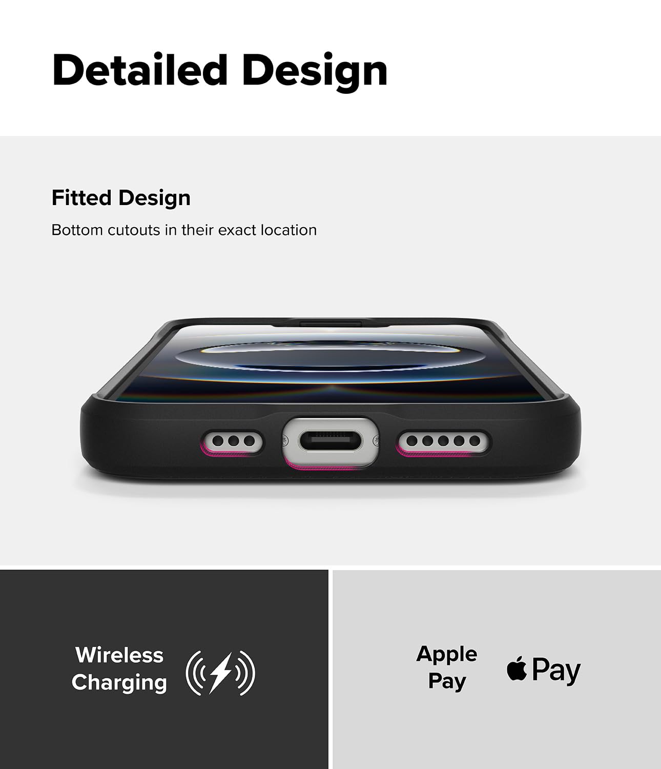 Foto 6 | Funda De Teléfono Ringke Onyx Que Se Siente Bien En La Mano Para Iphone 16e - Venta Internacional.