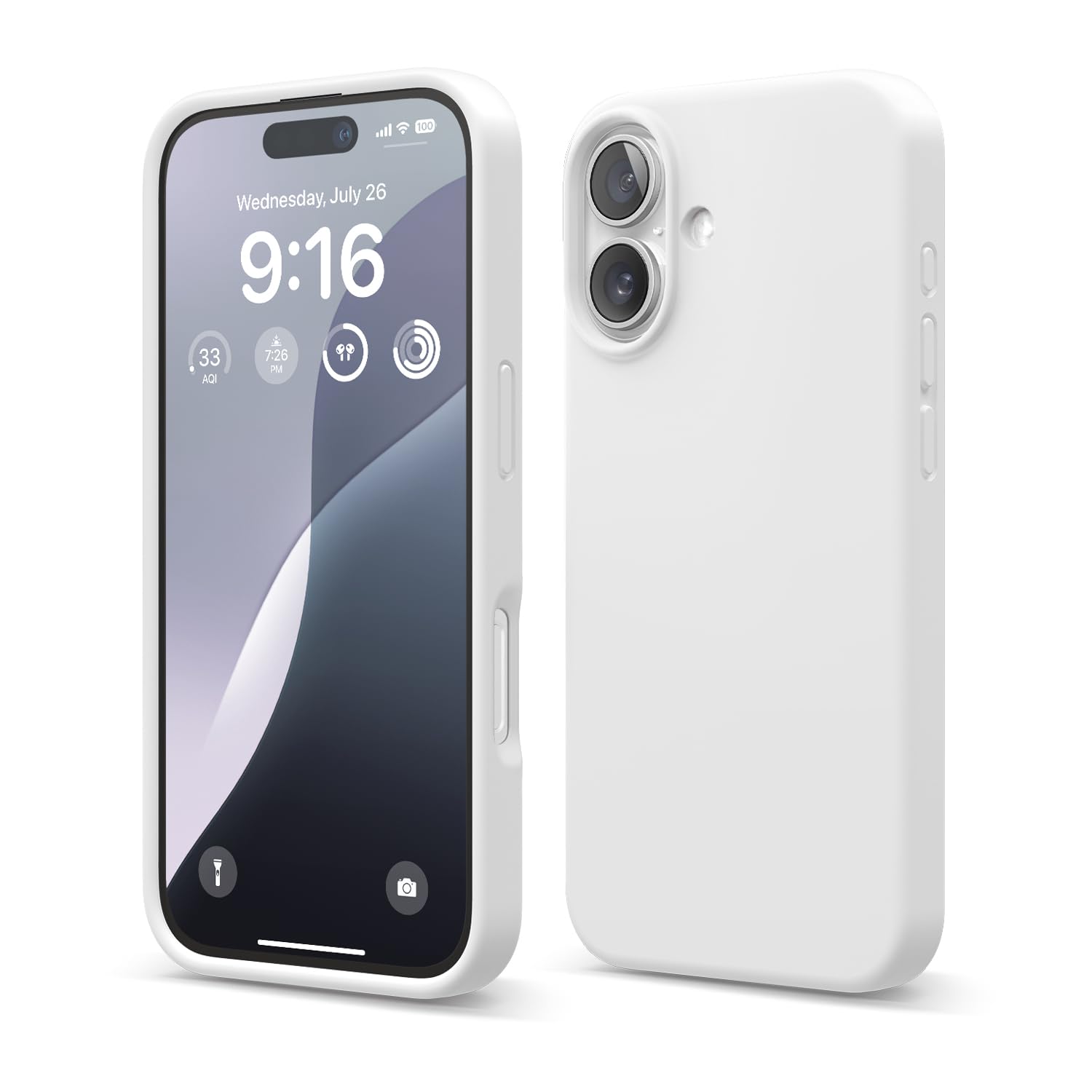 Foto 1 | Funda De Teléfono Elago Compatible Con Iphone 16, Silicona Líquida - Venta Internacional.