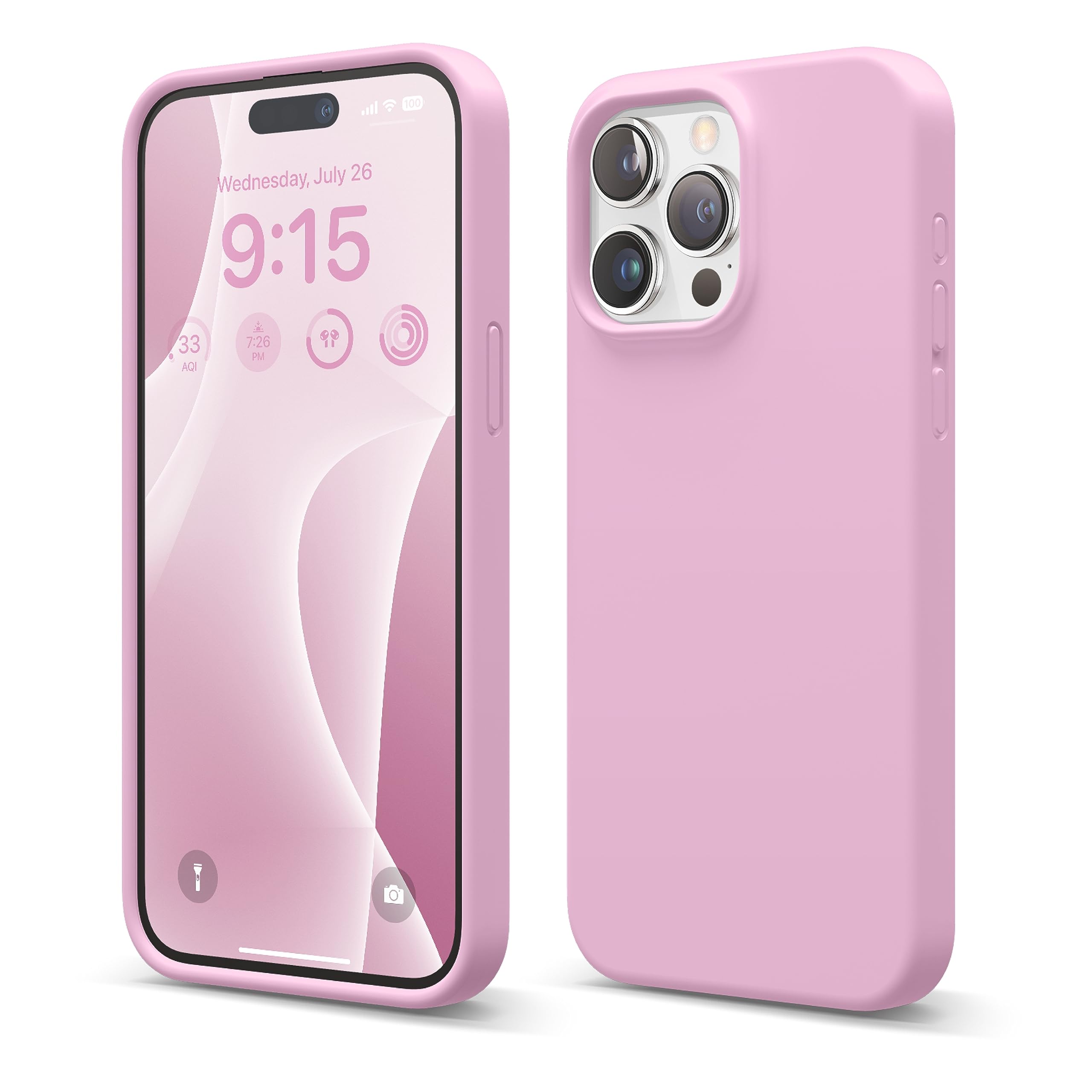 Foto 1 | Funda De Silicona Líquida Elago Para Iphone 15 Pro Max, Color Rosa Intenso - Venta Internacional.