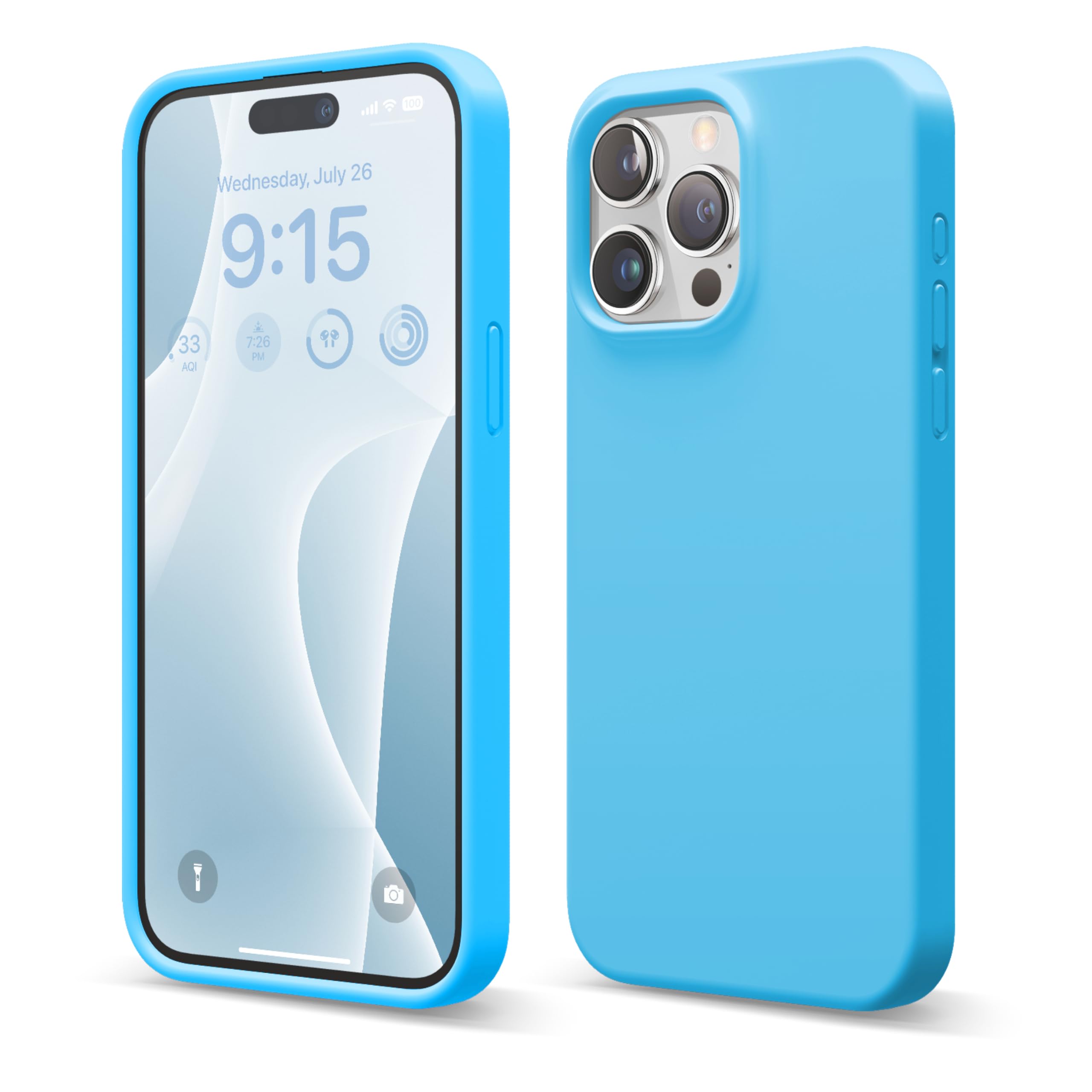Foto 2 pulgar | Funda De Silicona Líquida Elago Para Iphone 15 Pro Max, Azul - Venta Internacional.